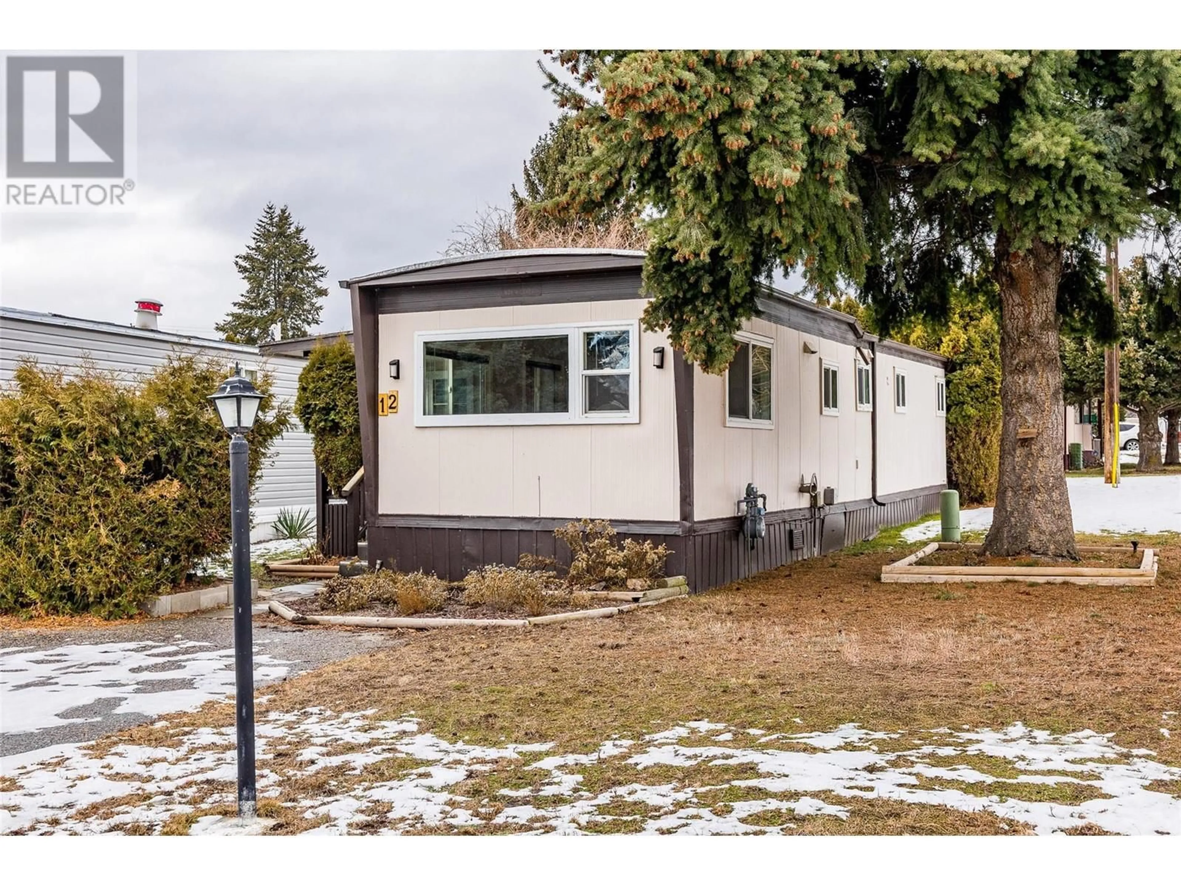 Home with vinyl exterior material, street for 12 - 1881 BOUCHERIE ROAD, Westbank British Columbia V4T0C9