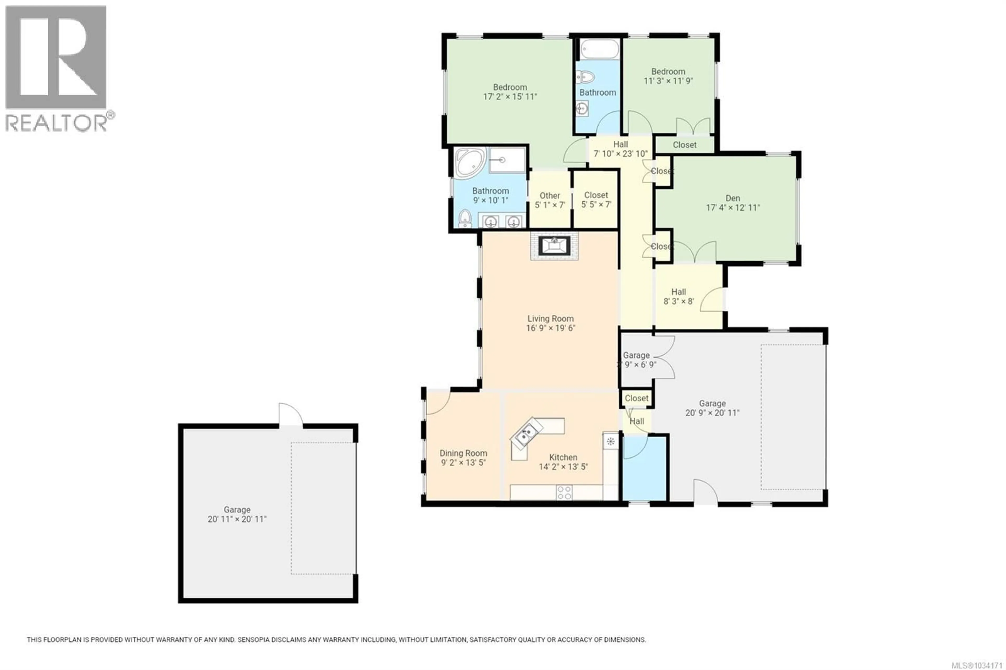 Floor plan for 2185 FOREST GROVE DRIVE, Campbell River British Columbia V9W6H9