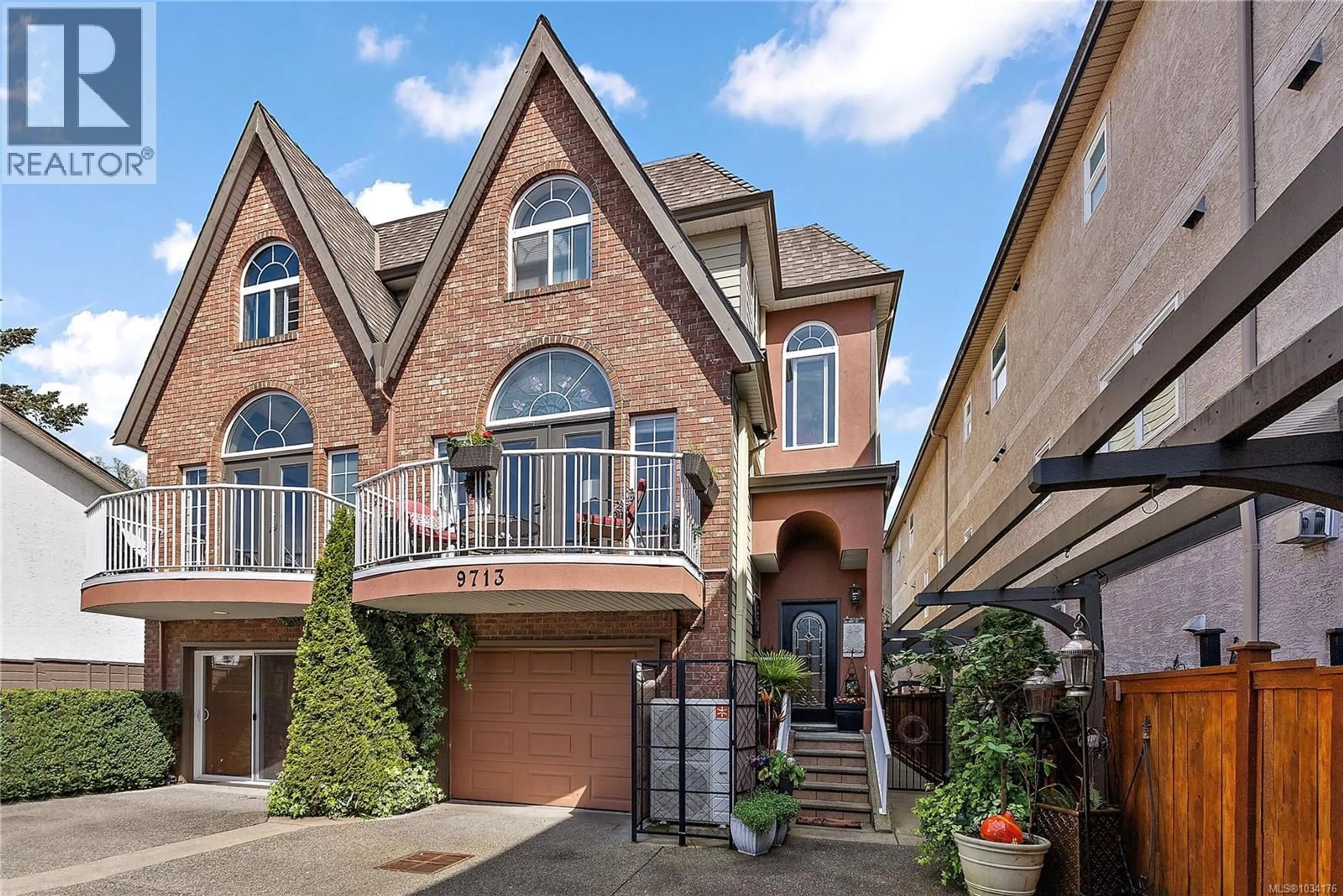 Home with brick exterior material, street for 9713 SECOND STREET, Sidney British Columbia V8L3C3