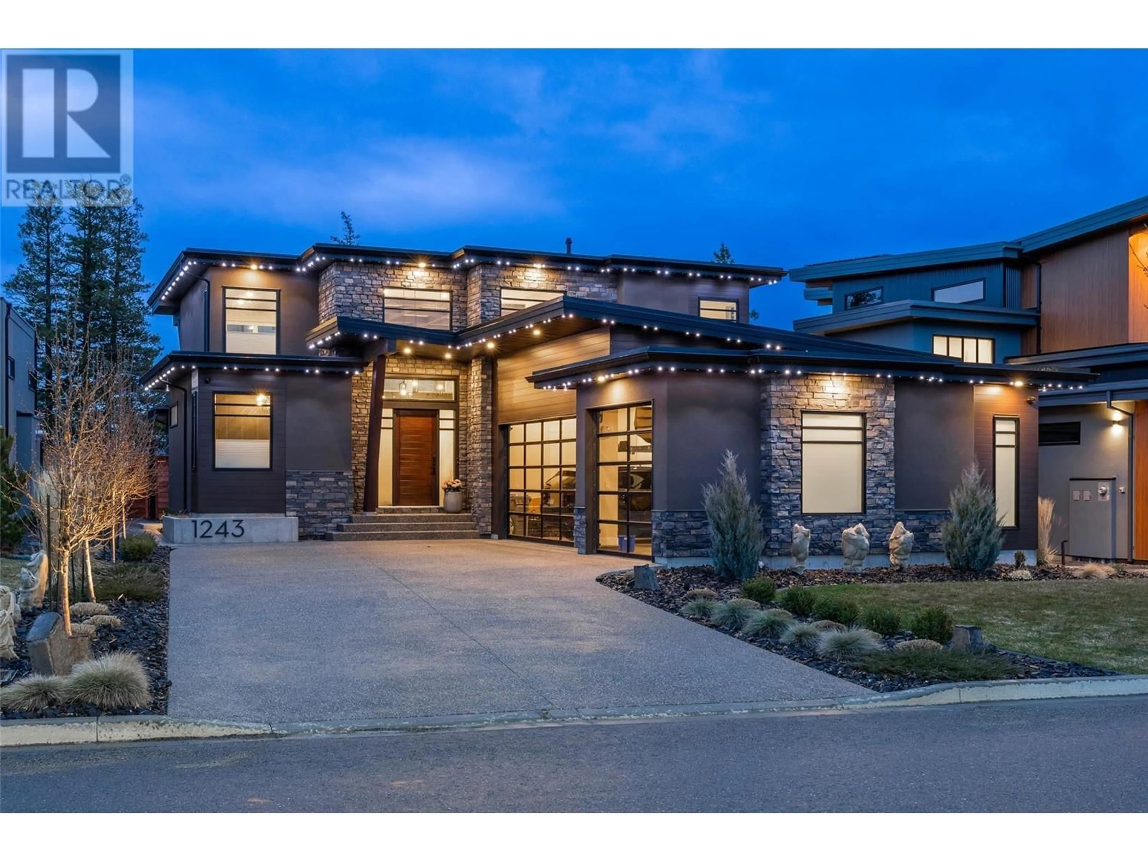 Home with brick exterior material, street for 1243 PRAIRIE ROSE DRIVE, Kamloops British Columbia V2E0C5