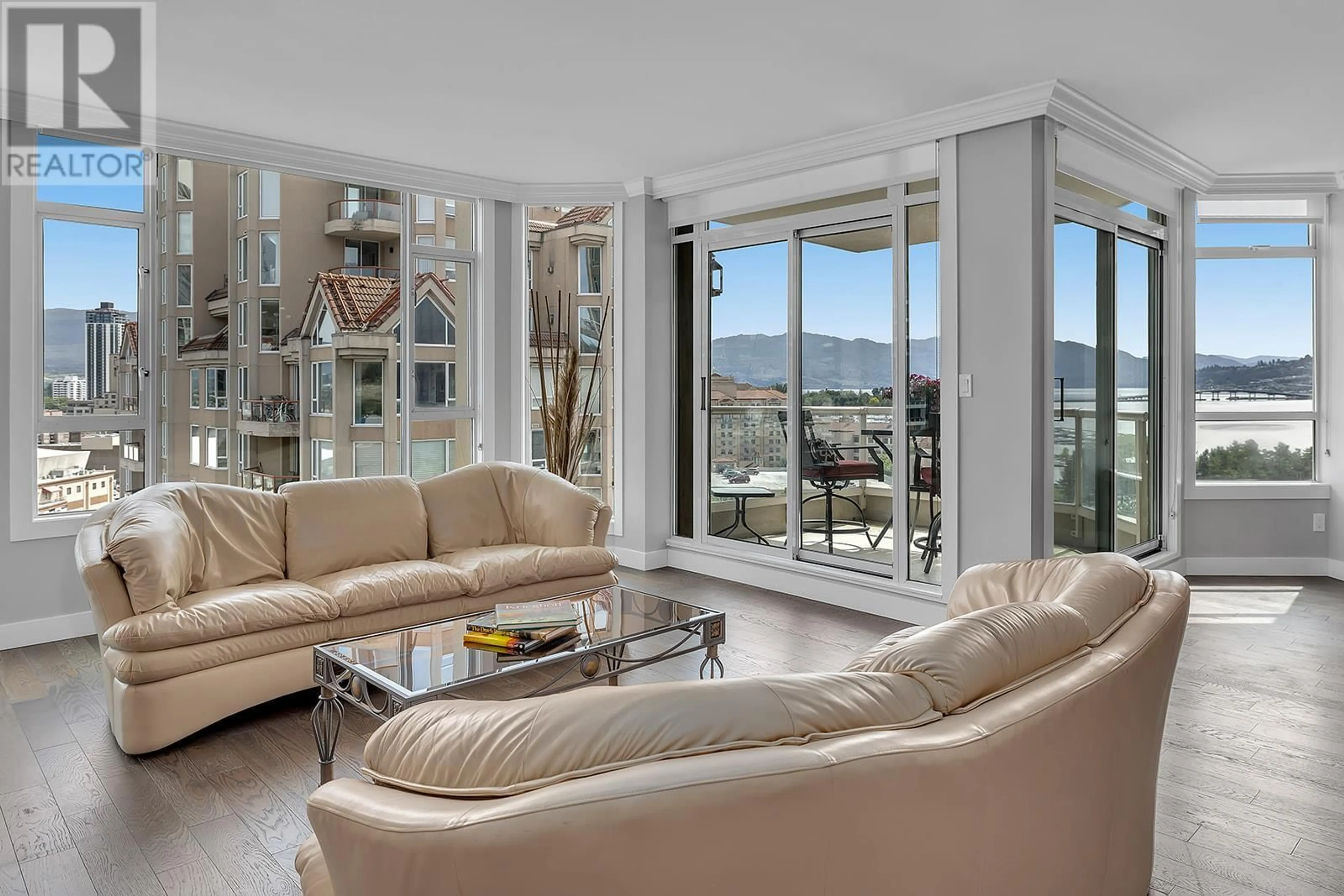 Living room with furniture, unknown for 1201 - 1152 SUNSET DRIVE, Kelowna British Columbia V1Y9R7