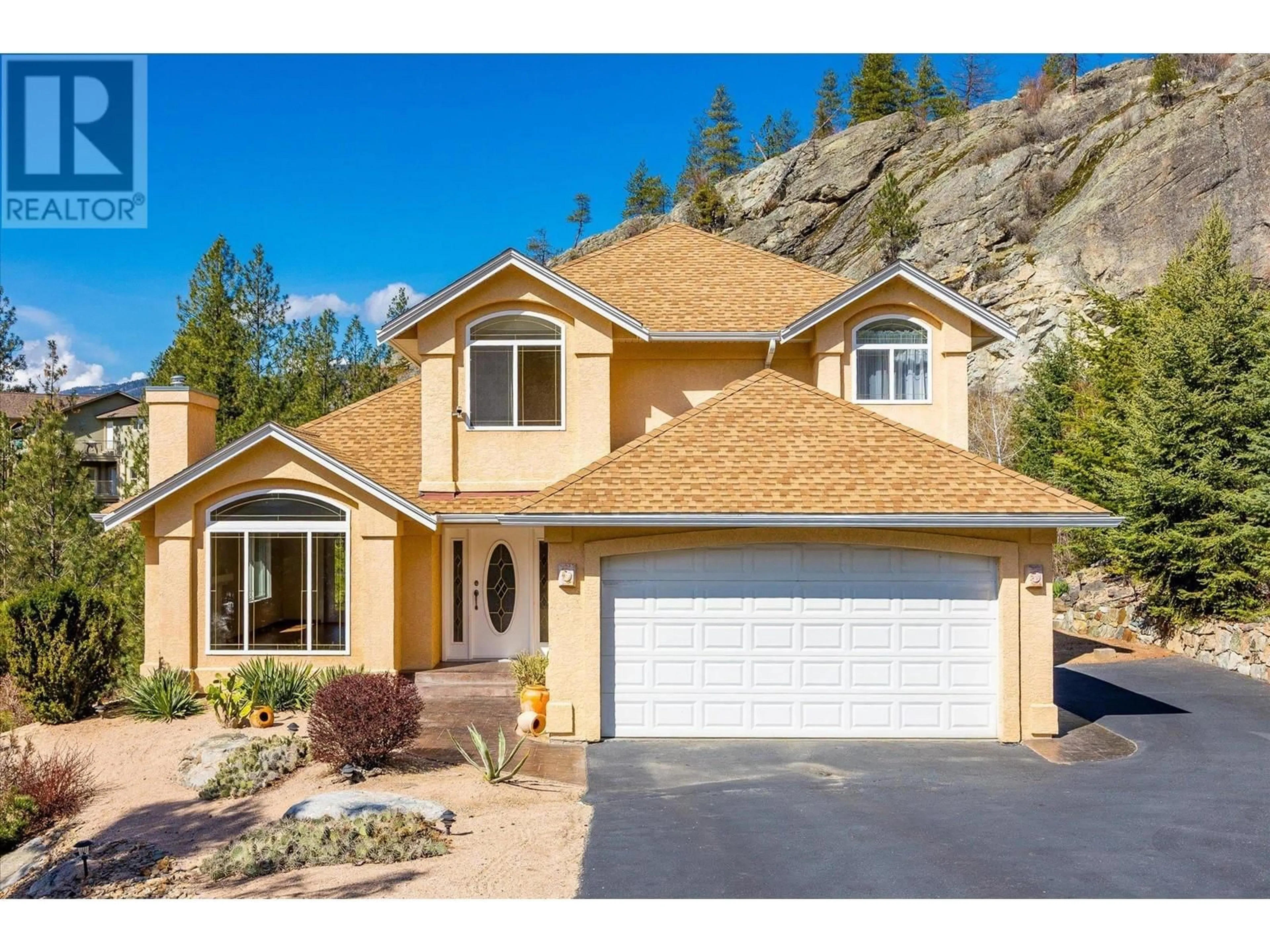 Home with vinyl exterior material, mountain view for 161 CHRISTIE MOUNTAIN LANE, Okanagan Falls British Columbia V0H1R0