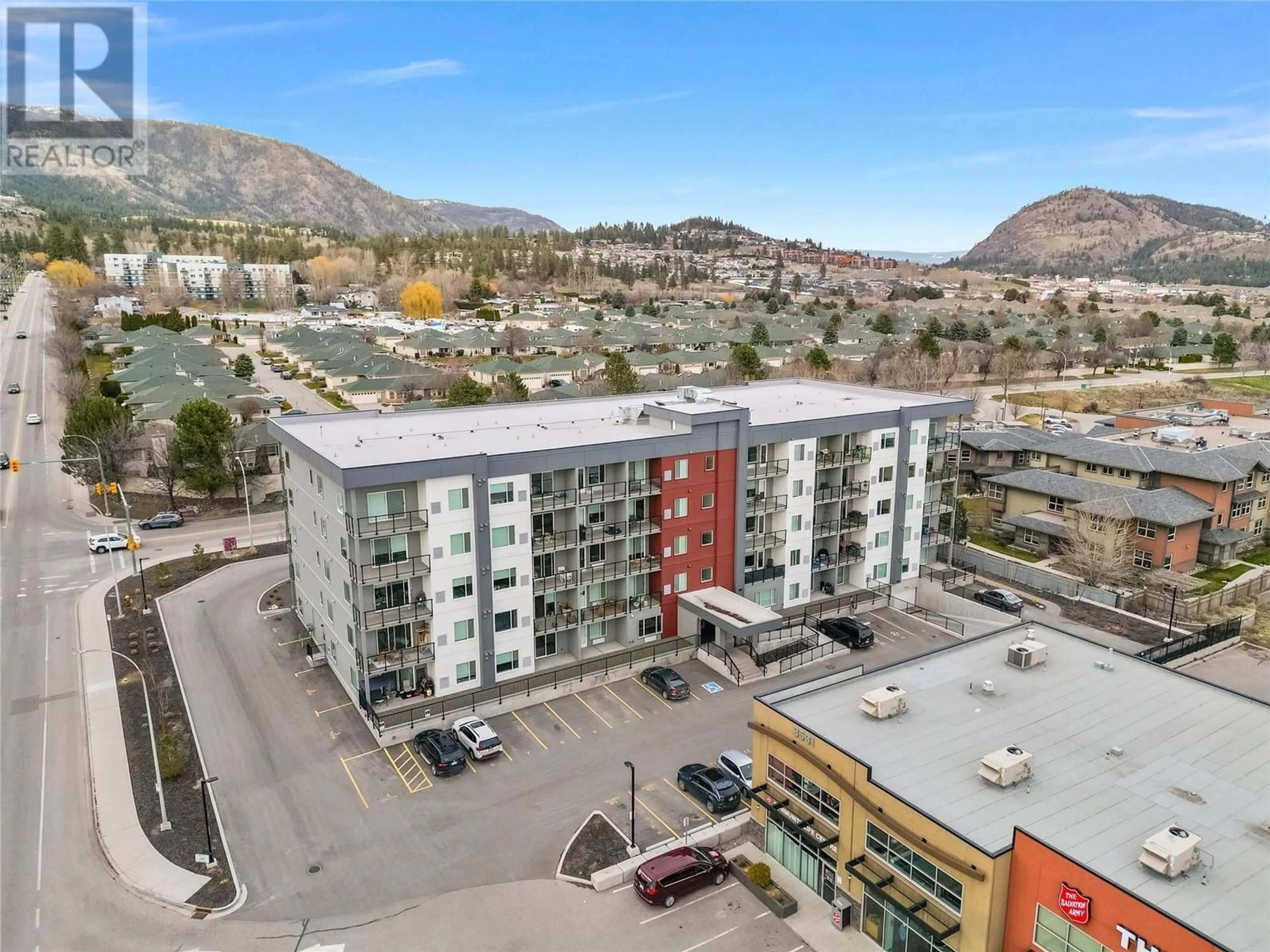 A pic from outside/outdoor area/front of a property/back of a property/a pic from drone, mountain view for 314 - 2345 BUTT ROAD, West Kelowna British Columbia V4T1N6