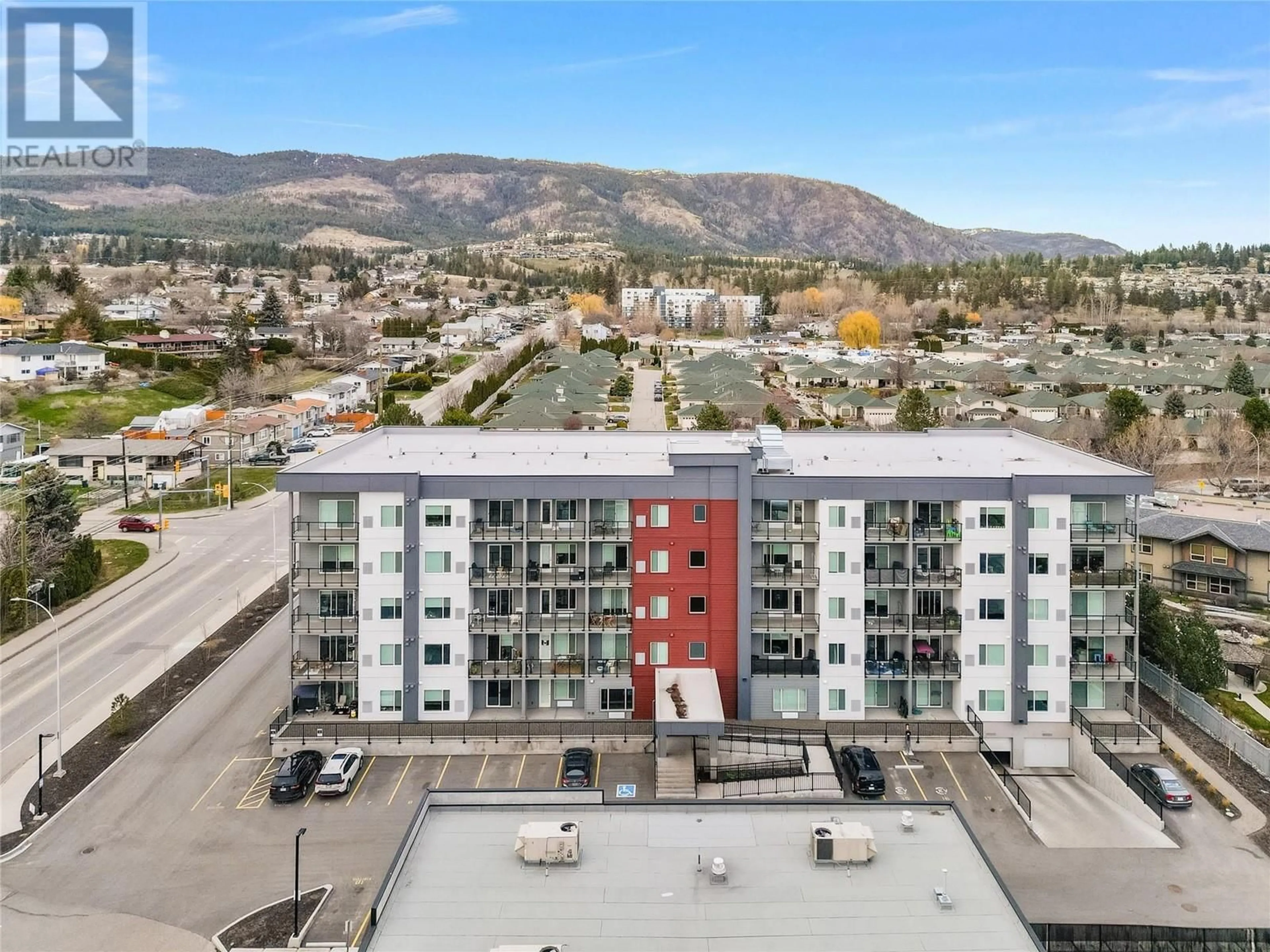 A pic from outside/outdoor area/front of a property/back of a property/a pic from drone, mountain view for 314 - 2345 BUTT ROAD, West Kelowna British Columbia V4T1N6