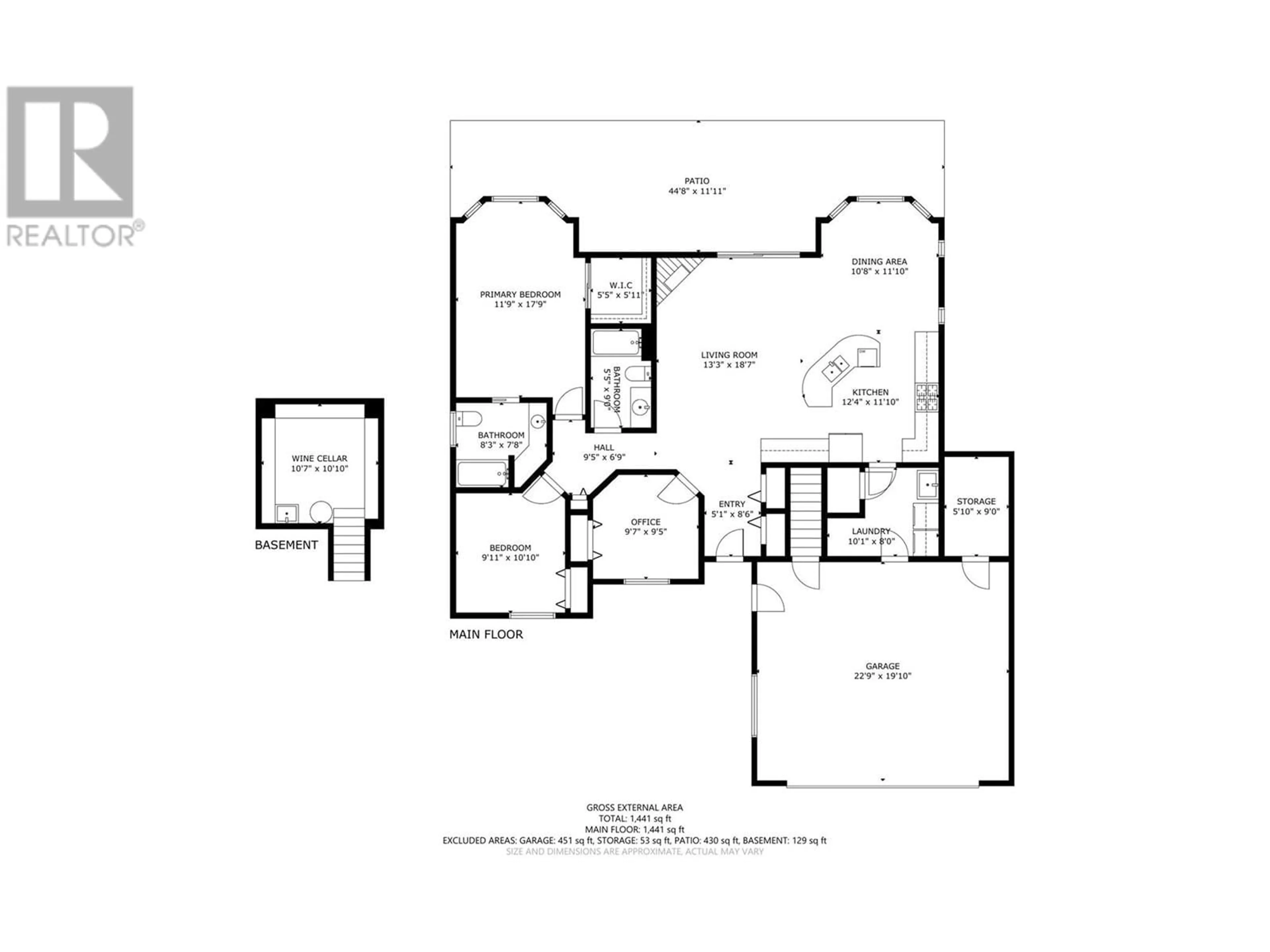 Floor plan for 648 6TH AVENUE, Vernon British Columbia V1H1Z1
