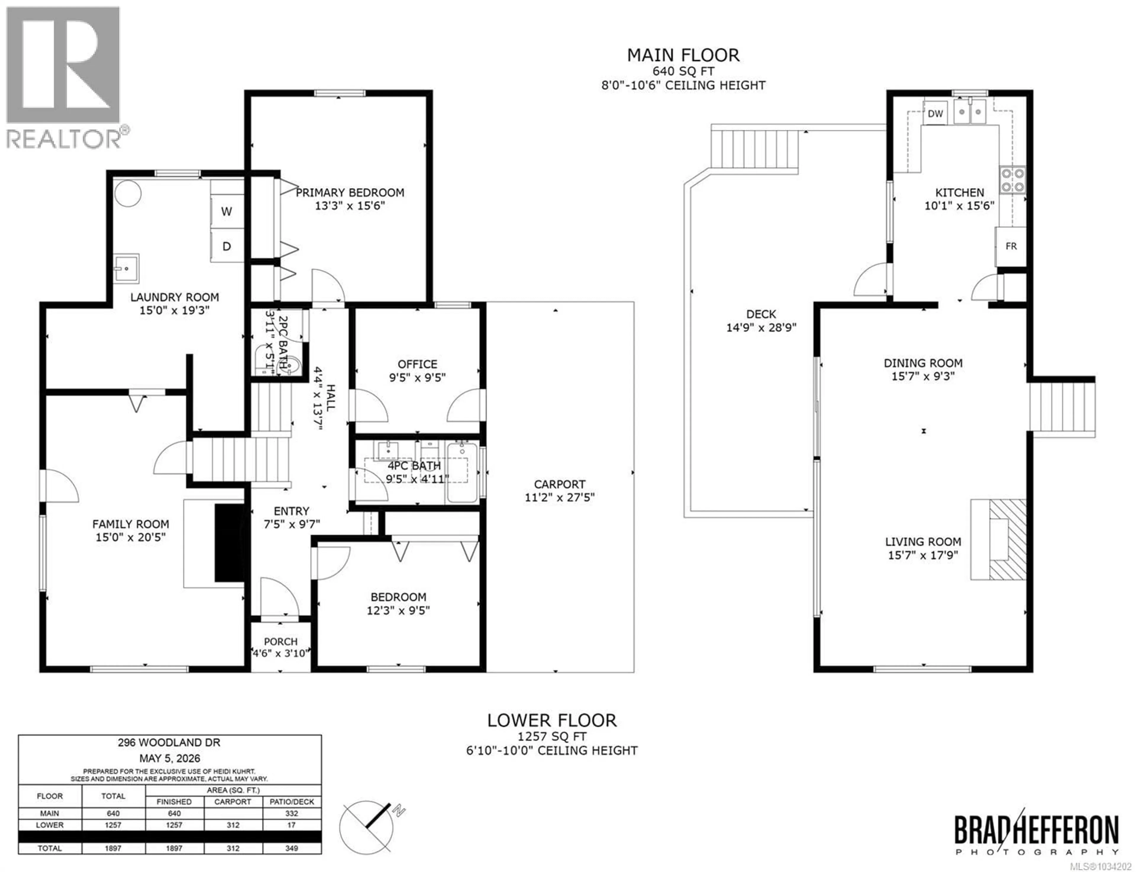 Floor plan for 296 WOODLAND DRIVE, Salt Spring British Columbia V8K1J6