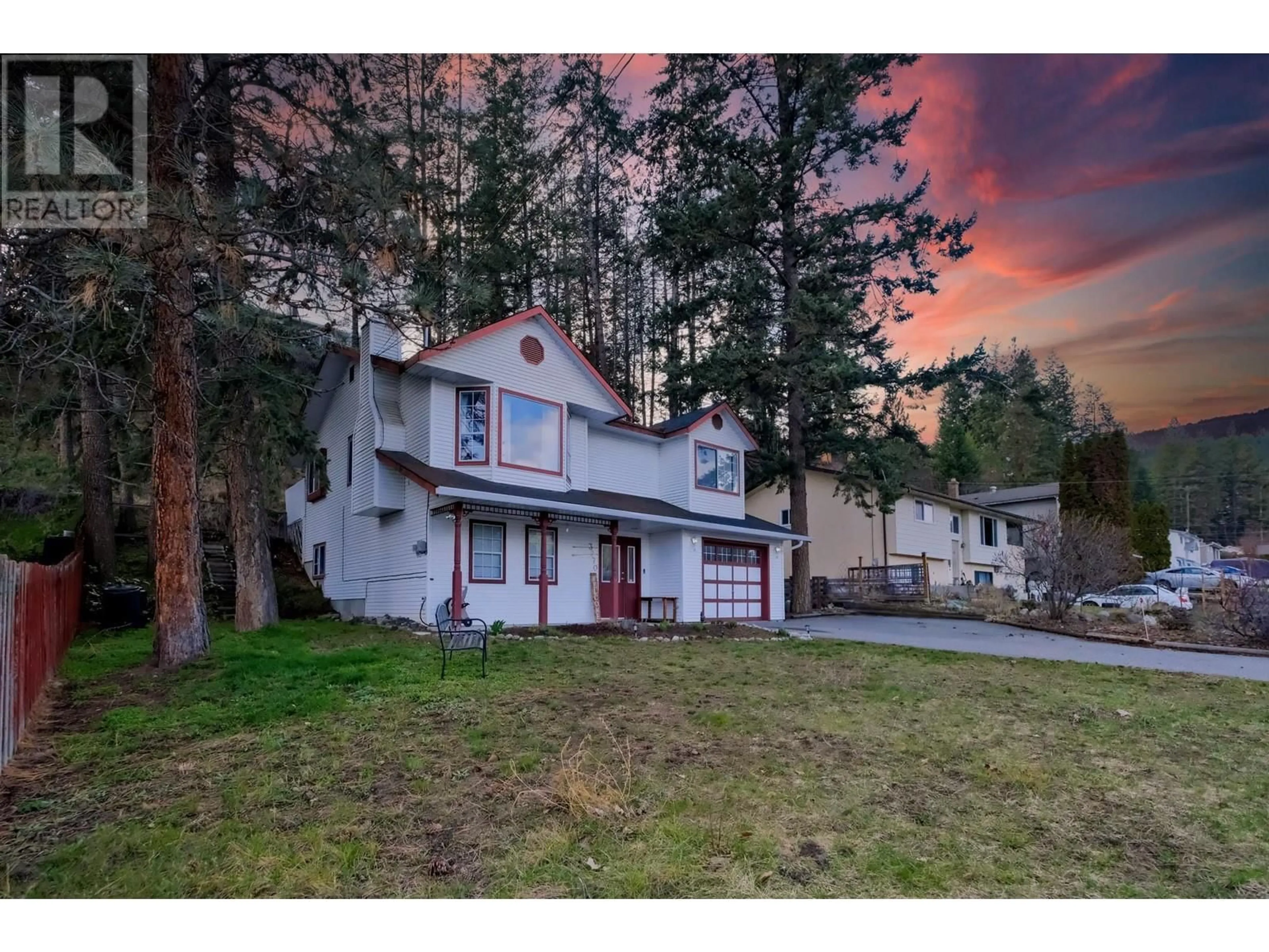 A pic from outside/outdoor area/front of a property/back of a property/a pic from drone, unknown for 3270 MCGINNIS ROAD, West Kelowna British Columbia V4T1A9