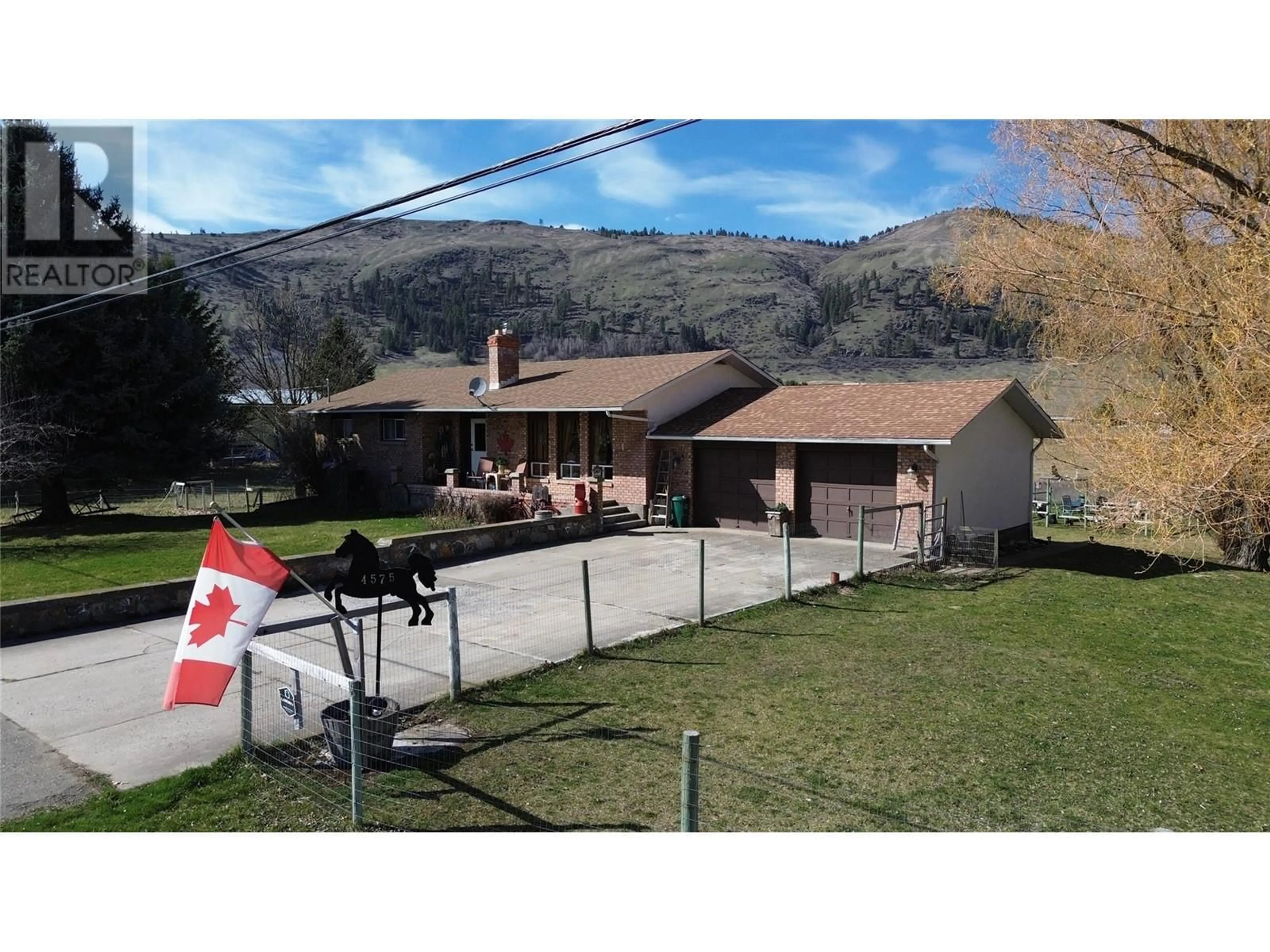 A pic from outside/outdoor area/front of a property/back of a property/a pic from drone, mountain view for 4575 CENTRE ROAD, Grand Forks British Columbia V0H1H5