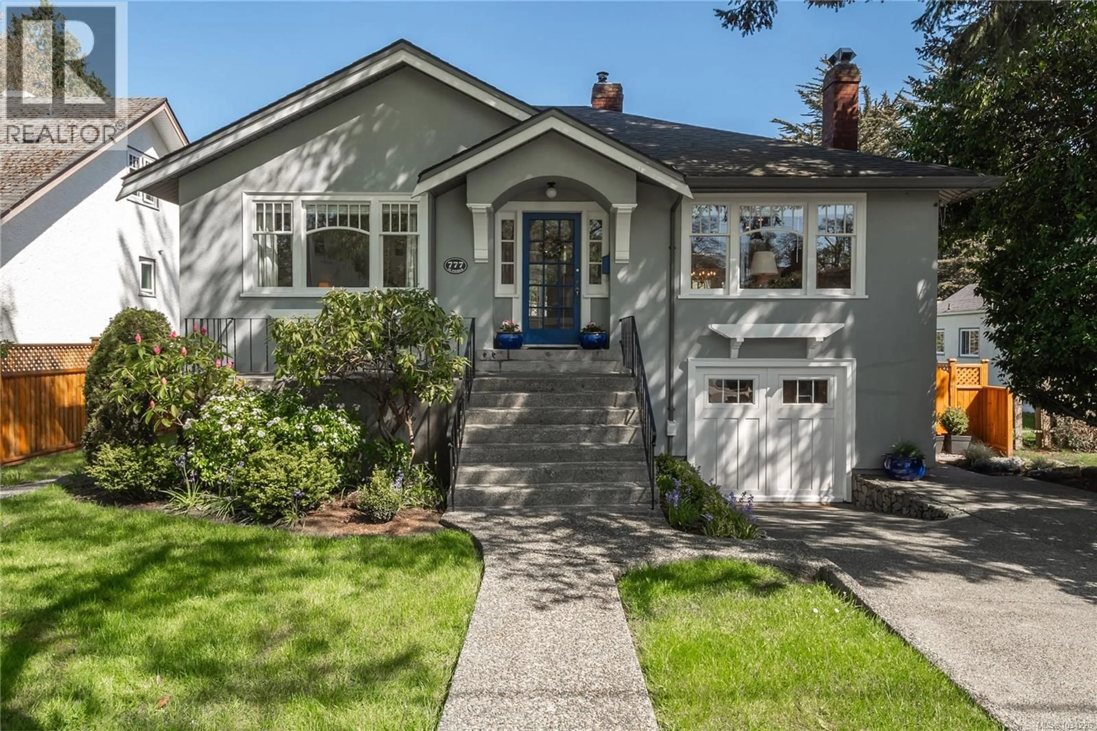 Home with vinyl exterior material, street for 777 ST. PATRICK STREET, Oak Bay British Columbia V8S4X6