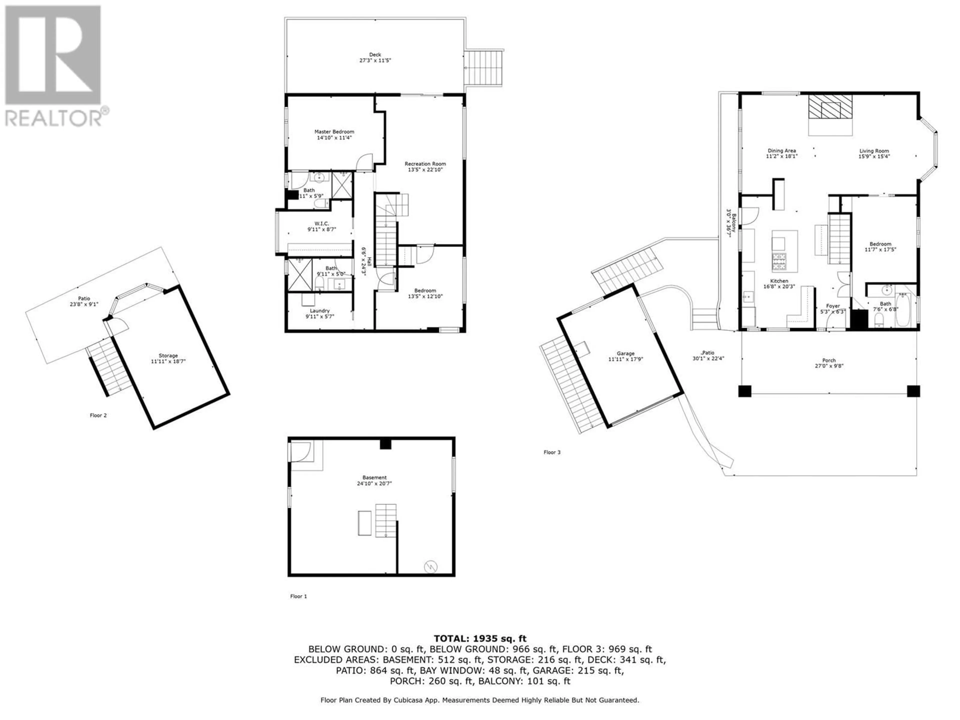 Floor plan for 2726 TRANQUIL PLACE, Blind Bay British Columbia V0E1H2