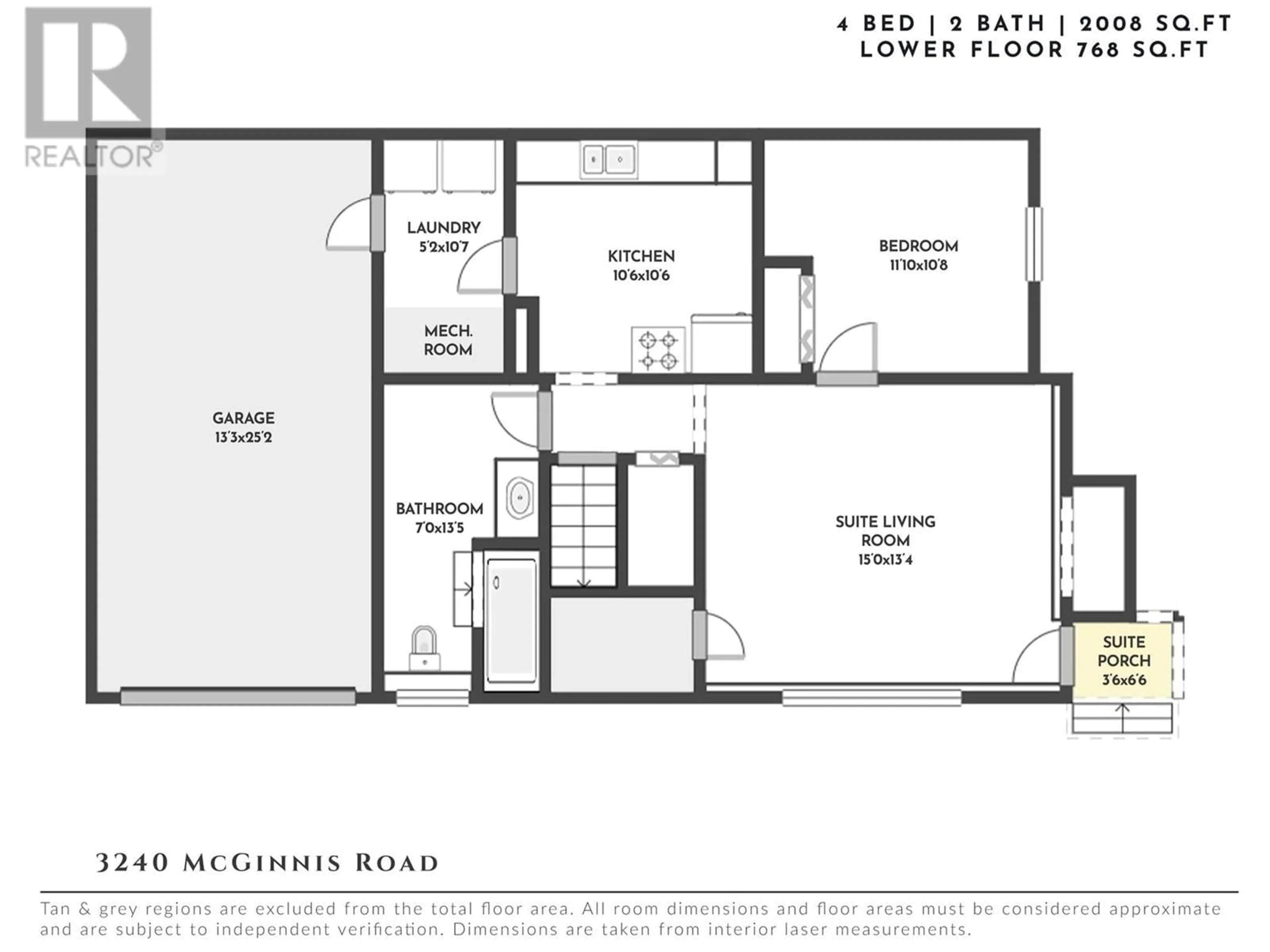 Floor plan for 3240 MCGINNIS ROAD, West Kelowna British Columbia V4T1A8