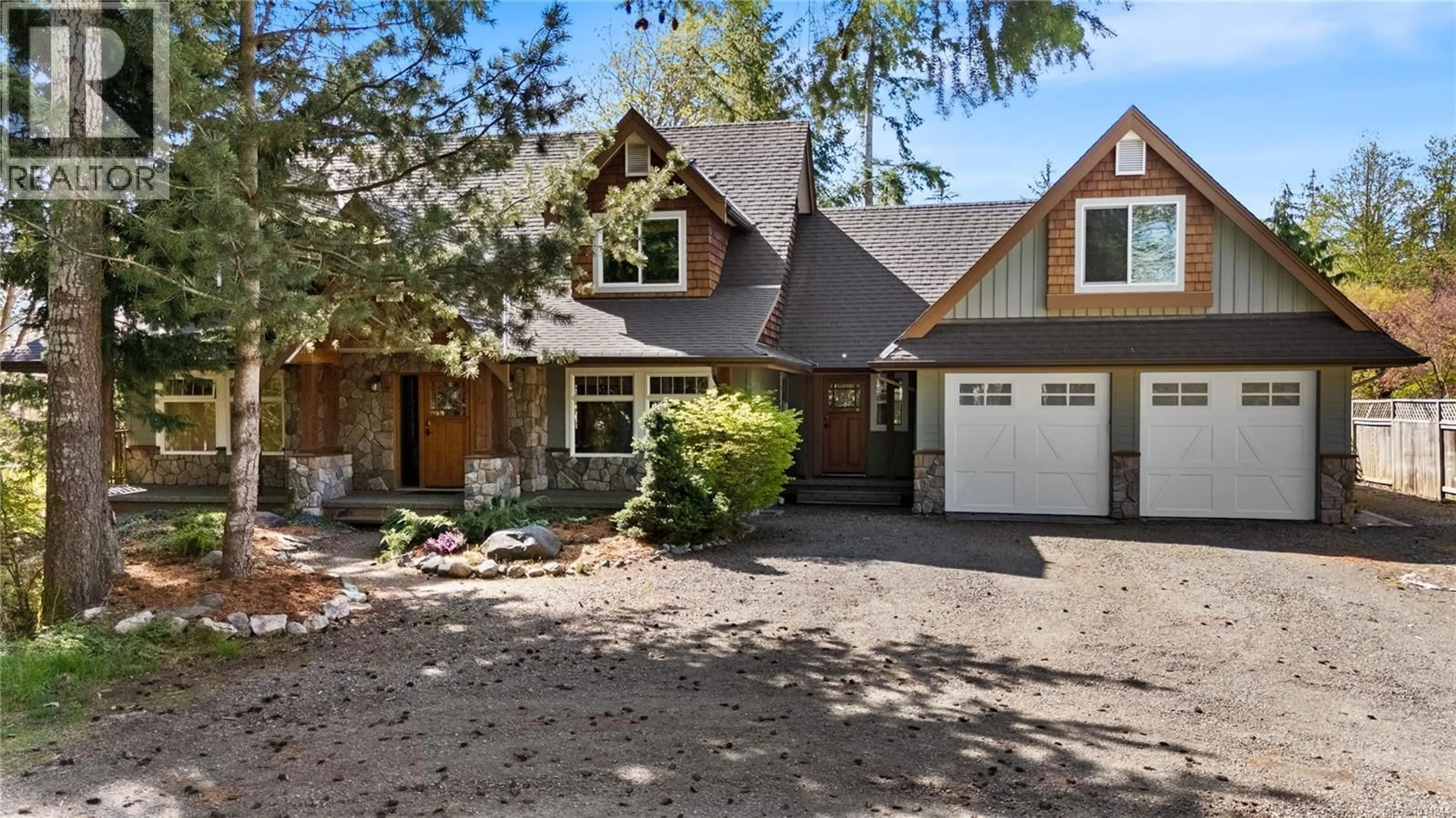Home with brick exterior material, street for 583 NATURE PARK DRIVE, Campbell River British Columbia V9W7Z9