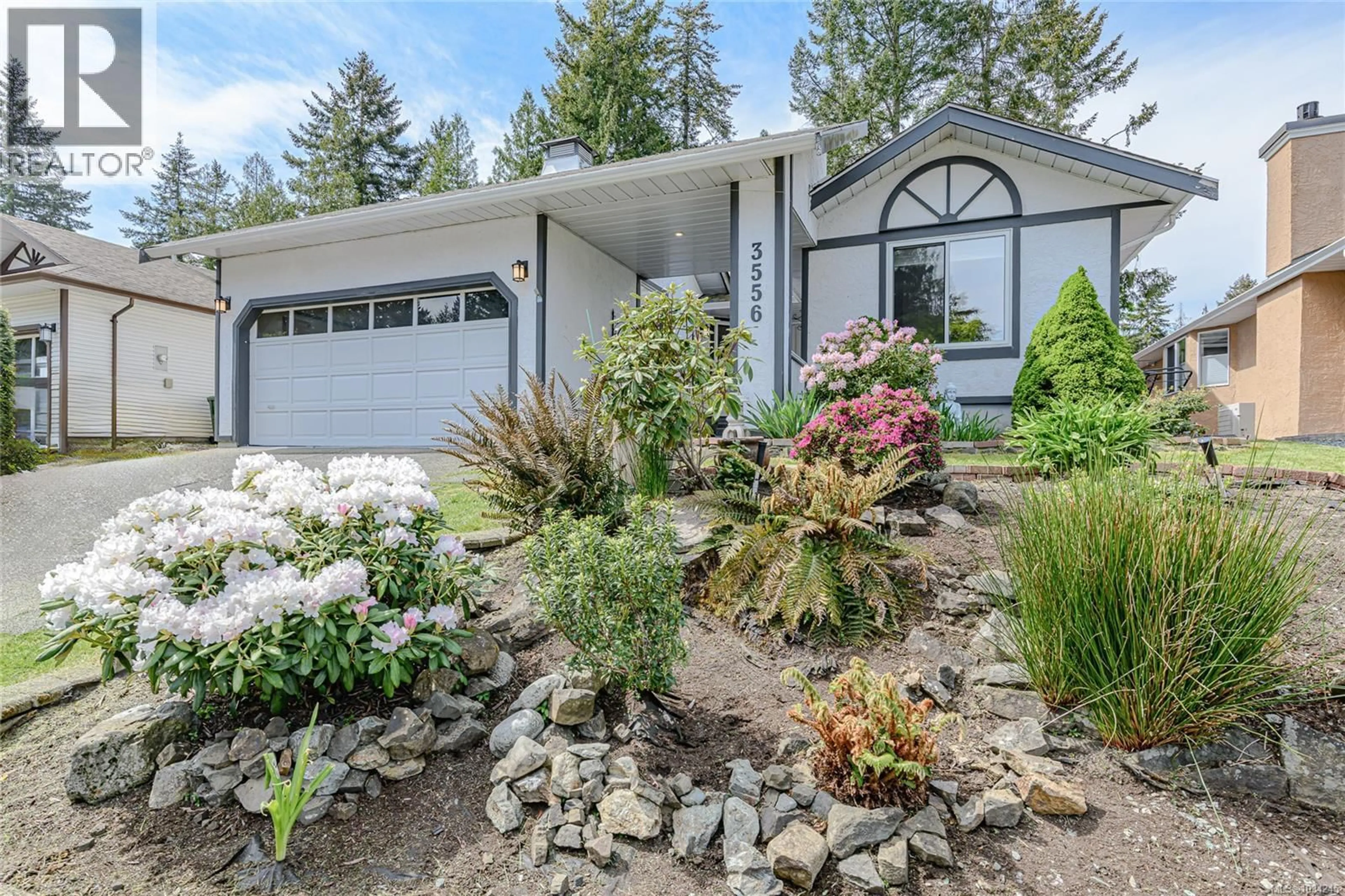 Home with vinyl exterior material, street for 3556 ARBUTUS DRIVE SOUTH, Cobble Hill British Columbia V8H0K8