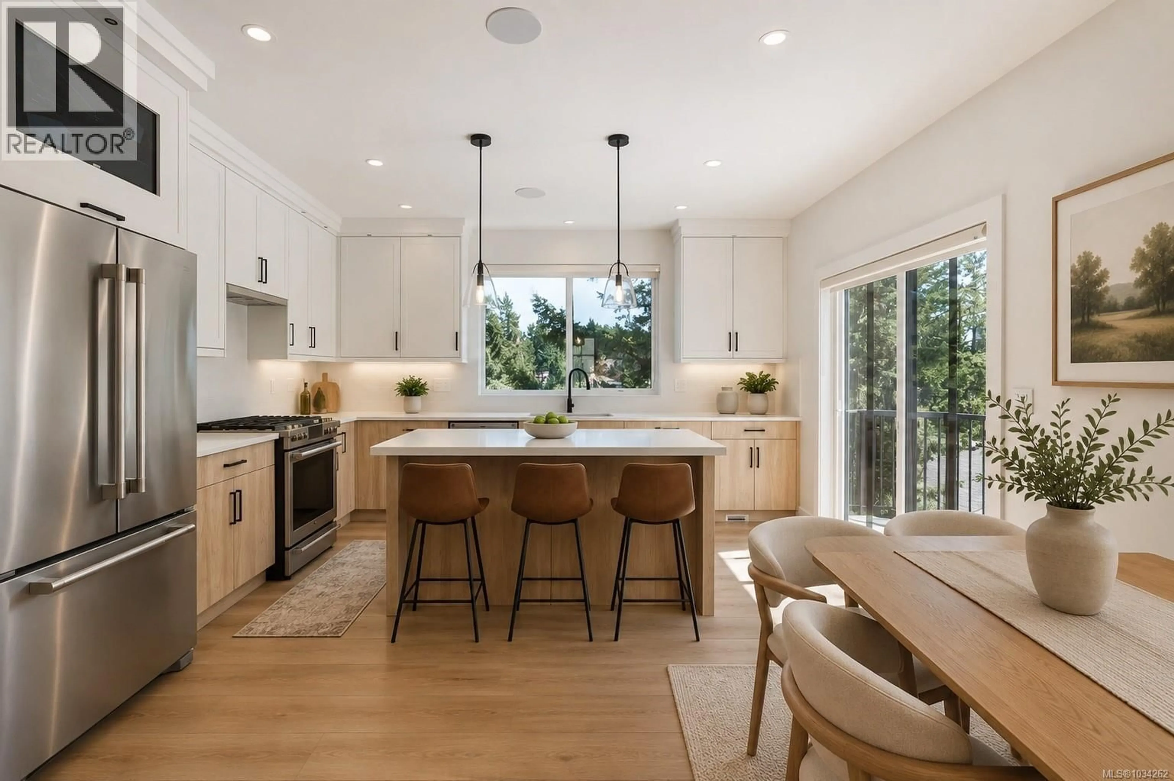Open concept kitchen, ceramic/tile floor for 561 BELFORD PLACE, Langford British Columbia V9B6C1