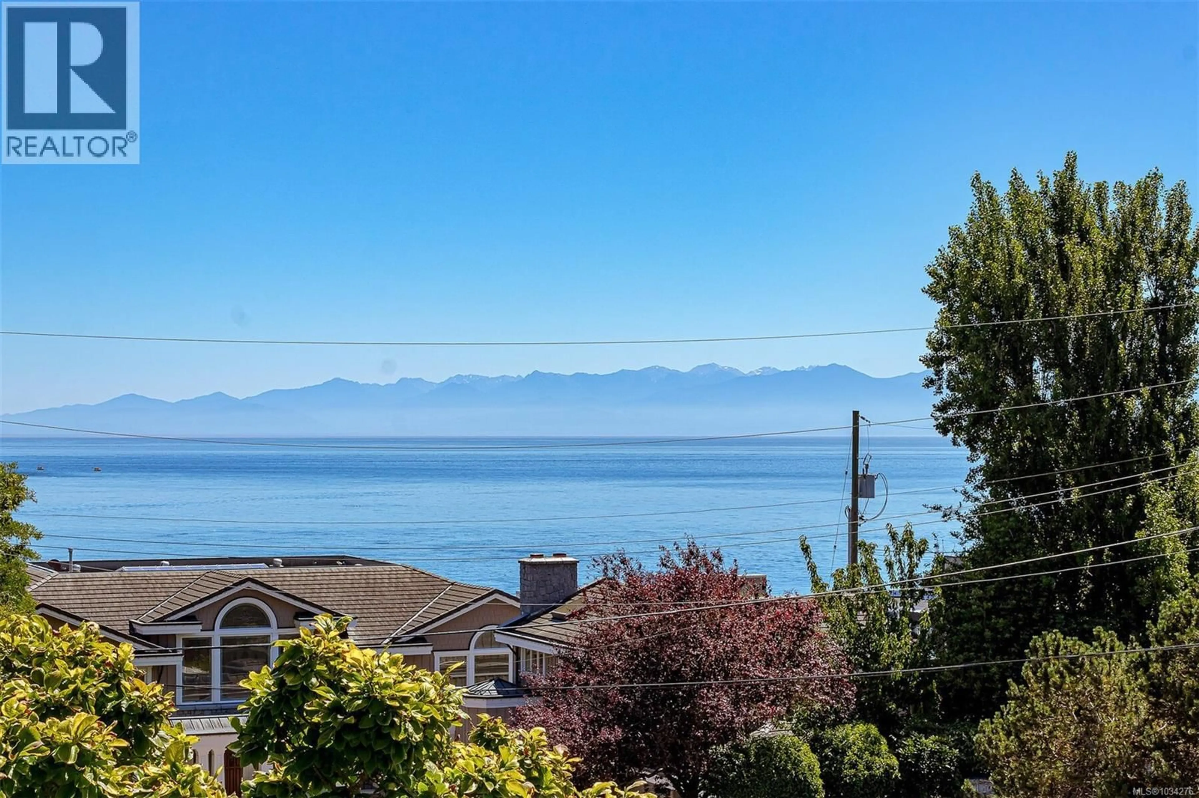 A pic from outside/outdoor area/front of a property/back of a property/a pic from drone, water/lake/river/ocean view for 250 KING GEORGE TERRACE, Oak Bay British Columbia V8S2K2