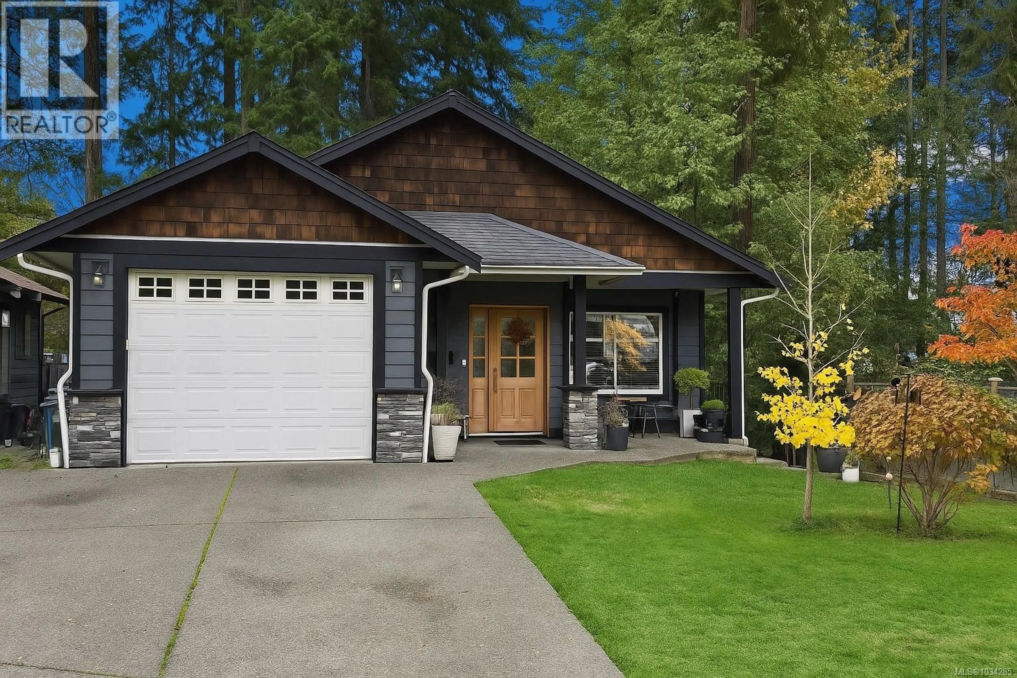 Home with vinyl exterior material, street for 5969 STONEHAVEN DRIVE, Duncan British Columbia V9L0A1