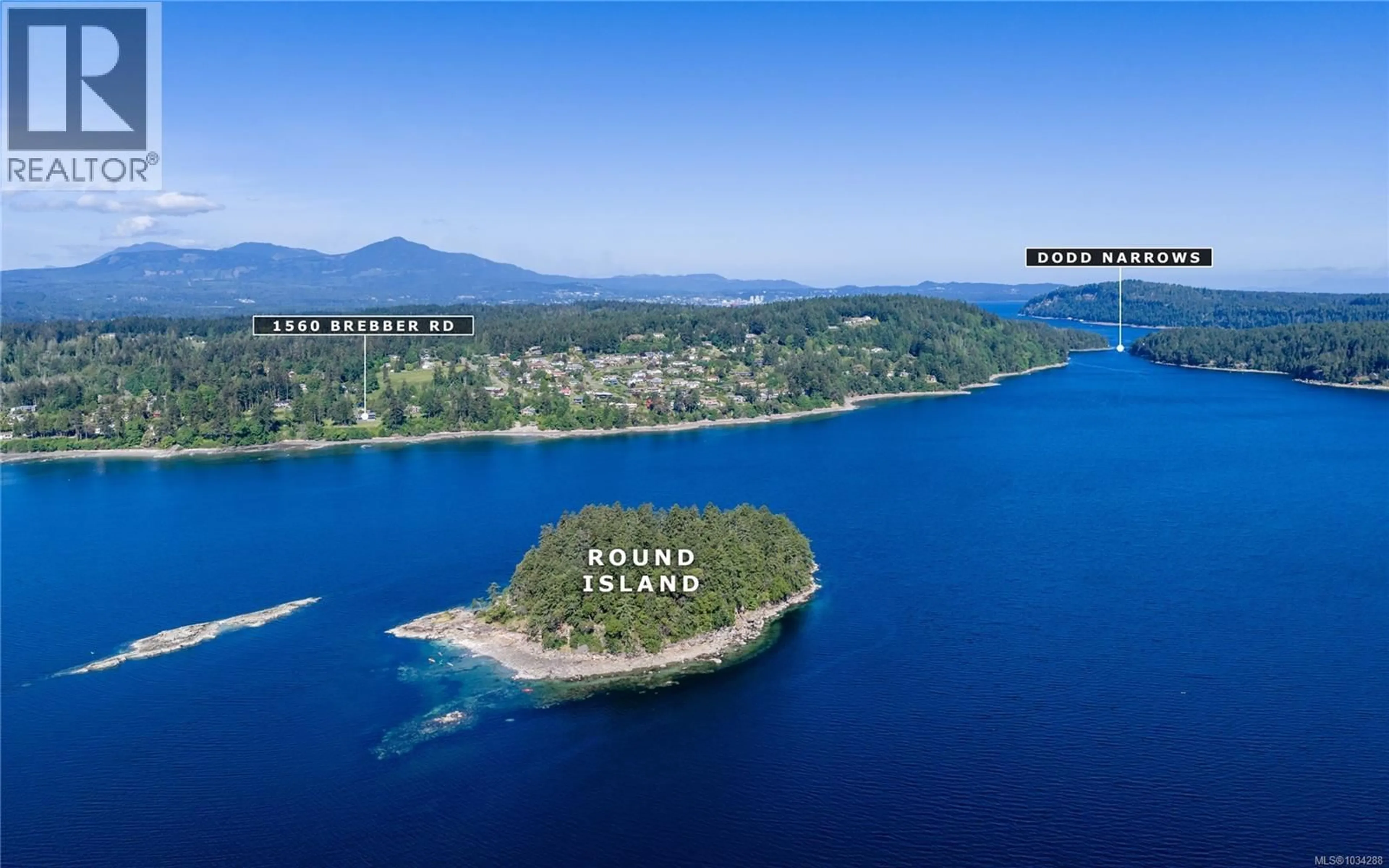 A pic from outside/outdoor area/front of a property/back of a property/a pic from drone, water/lake/river/ocean view for 1560 BREBBER ROAD, Nanaimo British Columbia V9R5K2