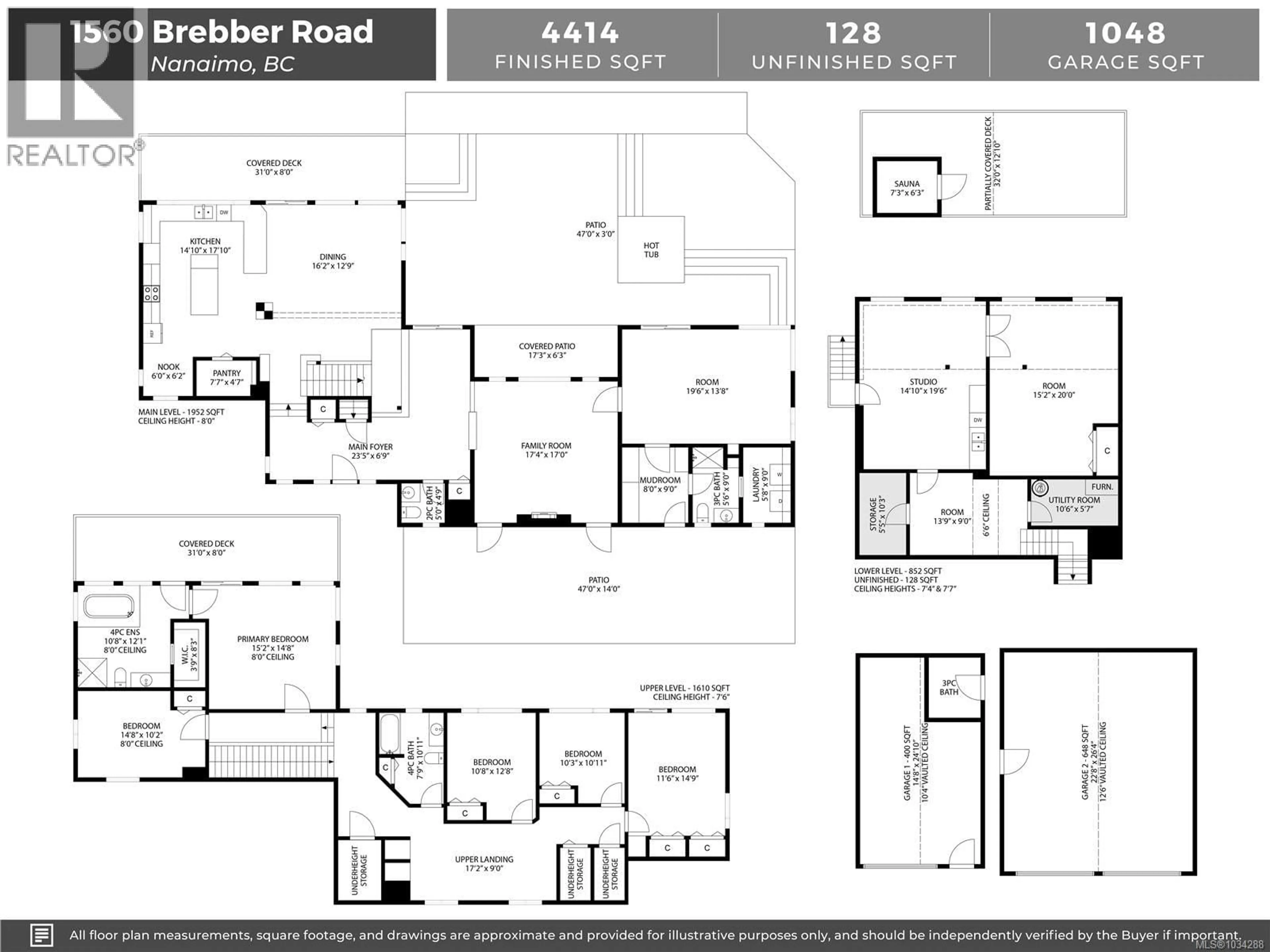 Floor plan for 1560 BREBBER ROAD, Nanaimo British Columbia V9R5K2