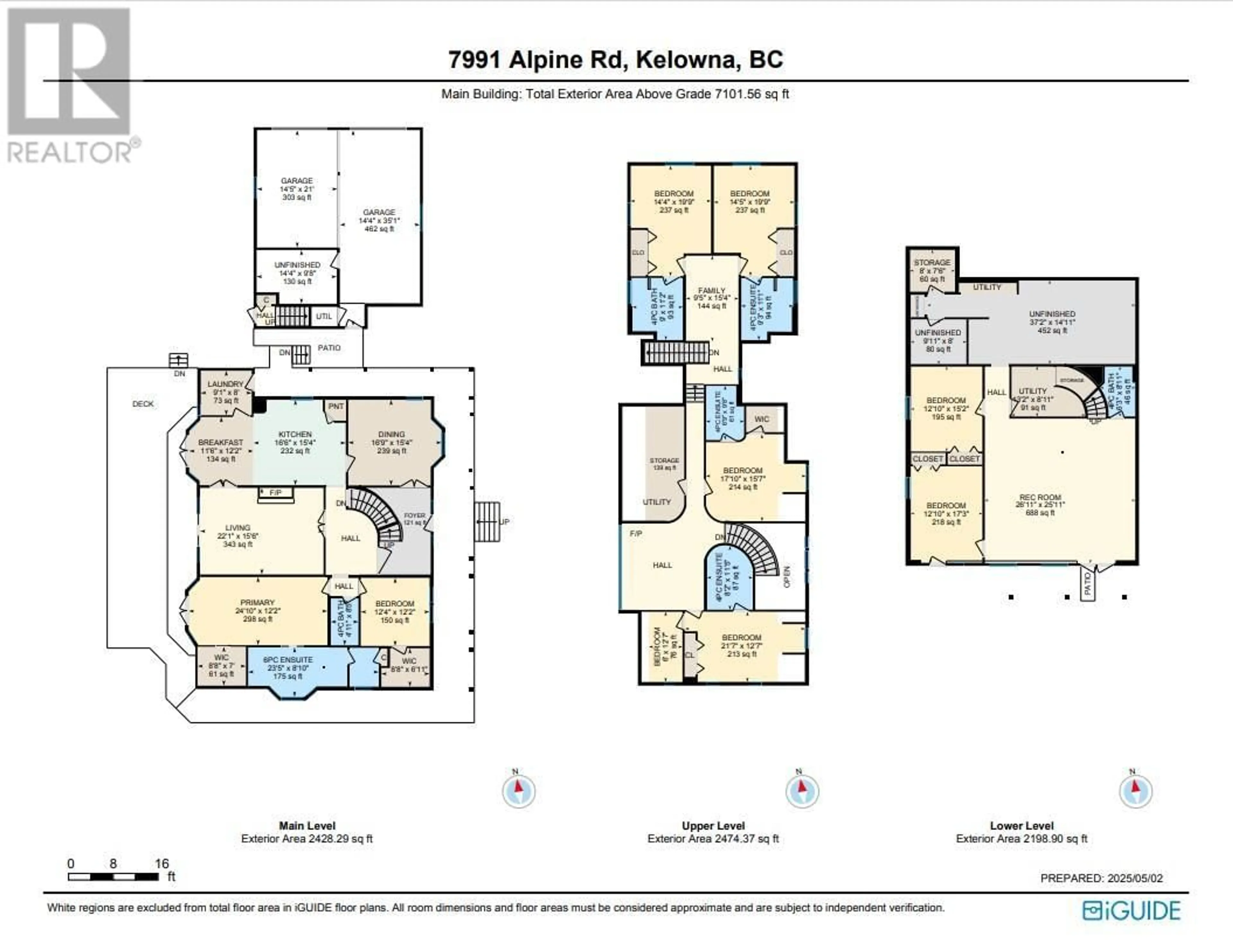 Floor plan for 7991 ALPINE ROAD, Kelowna British Columbia V1Z3V8
