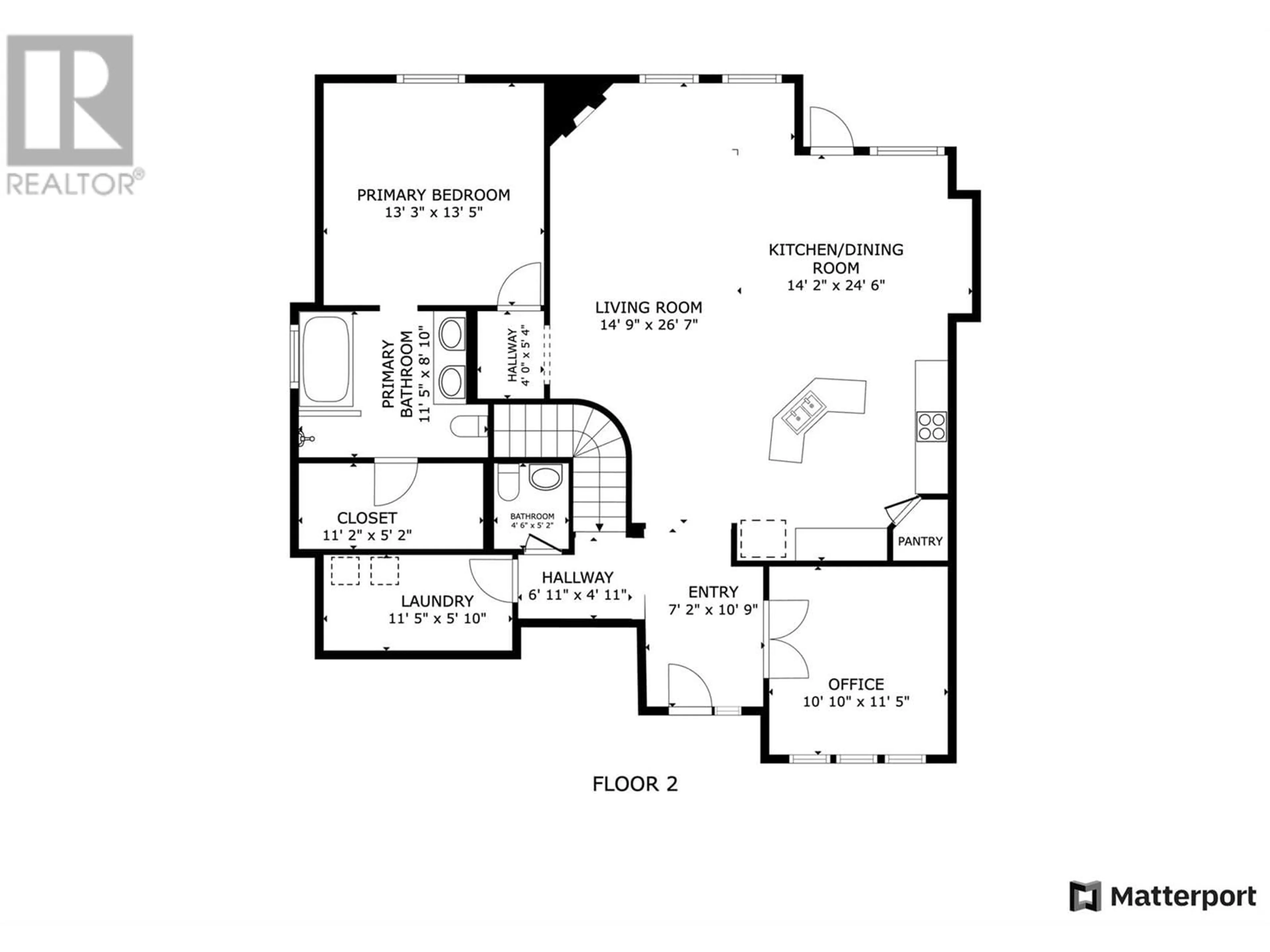 Floor plan for 2565 COPPER RIDGE DRIVE, West Kelowna British Columbia V4T2X6