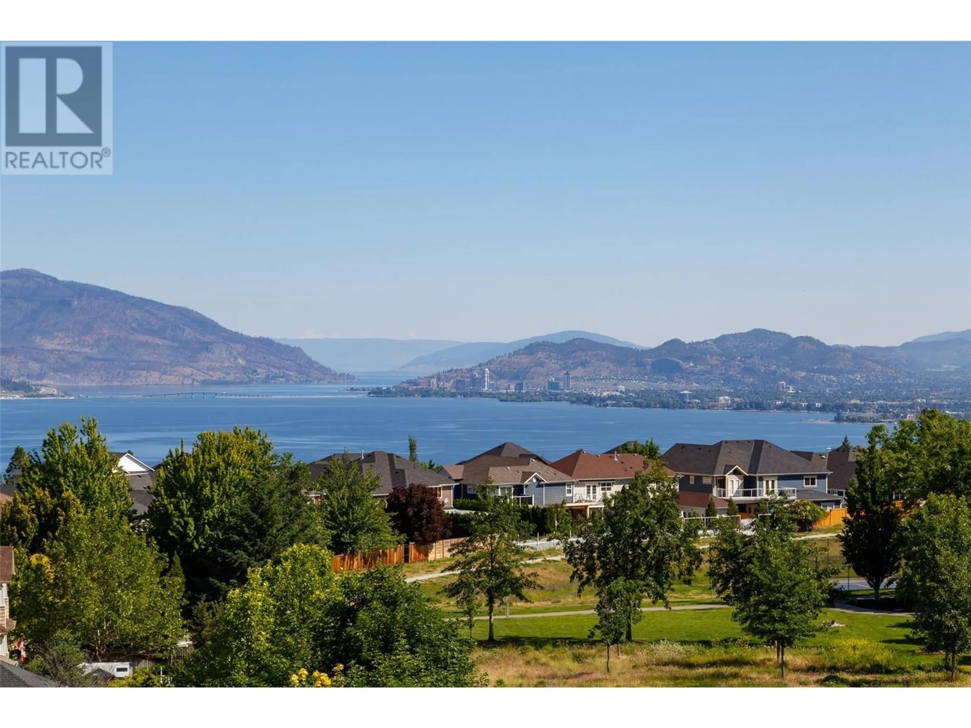 A pic from outside/outdoor area/front of a property/back of a property/a pic from drone, water/lake/river/ocean view for 5330 PTARMIGAN STREET, Kelowna British Columbia V1W4S8