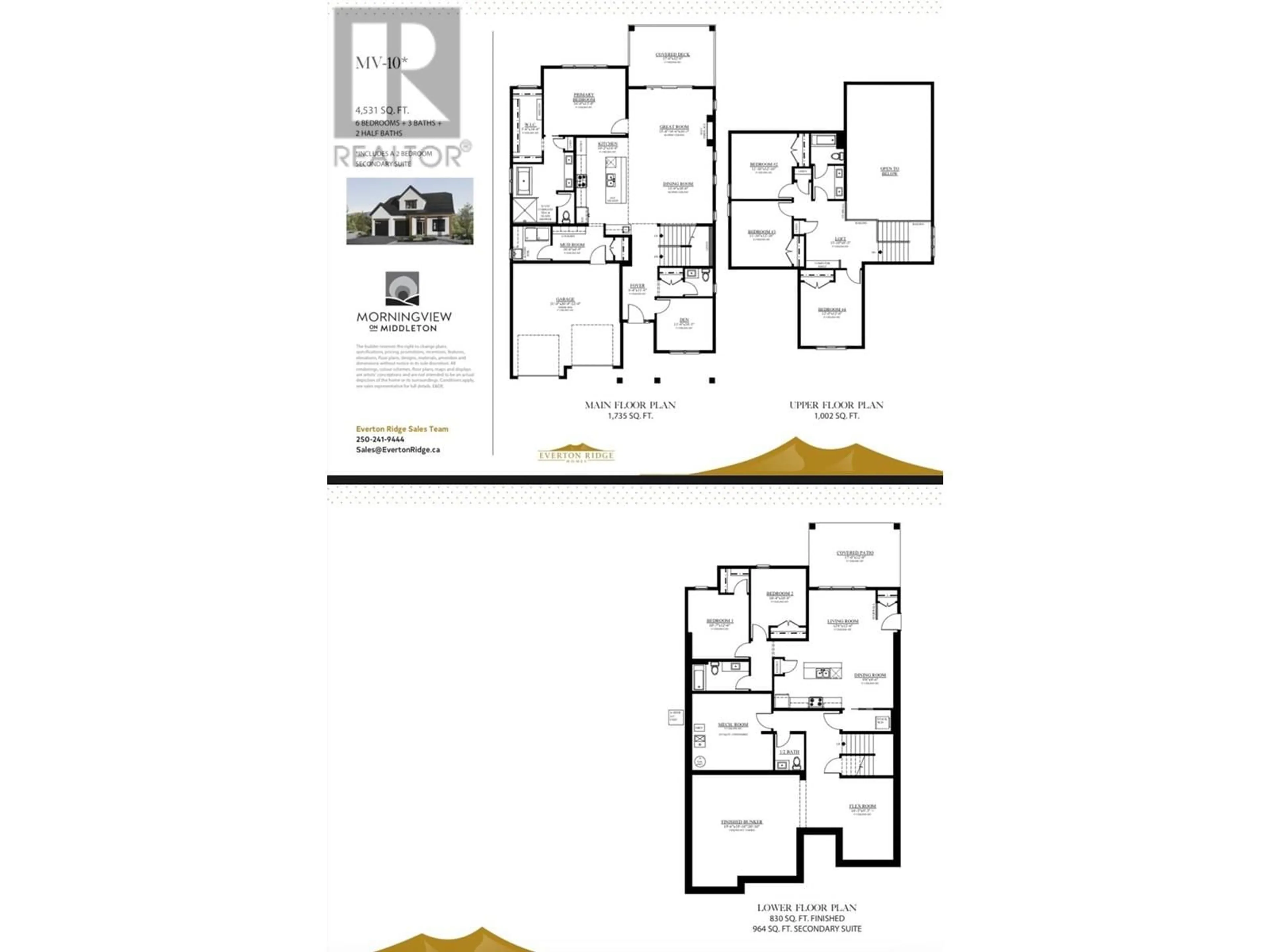 Floor plan for 195 SARSONS DRIVE, Coldstream British Columbia V1B2H8