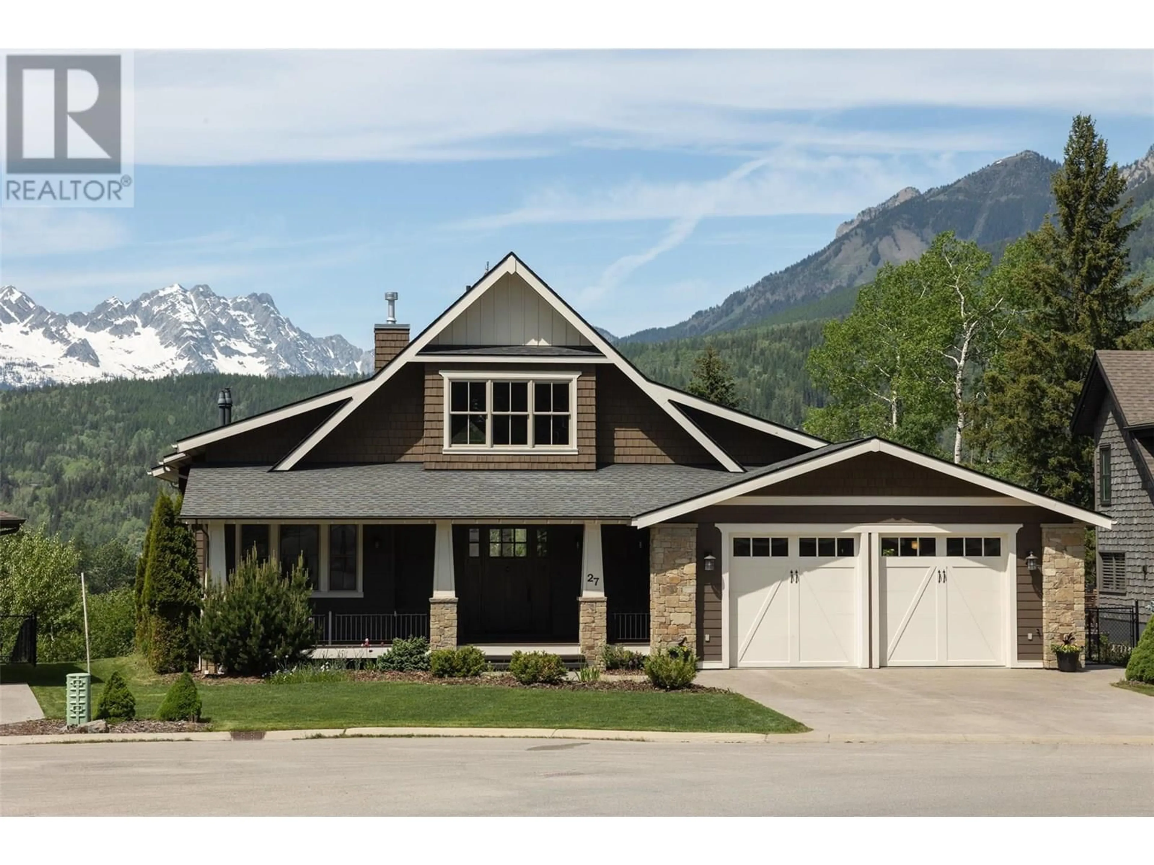 Home with vinyl exterior material, mountain view for 27 SILVER RIDGE DRIVE, Fernie British Columbia V0B1M2