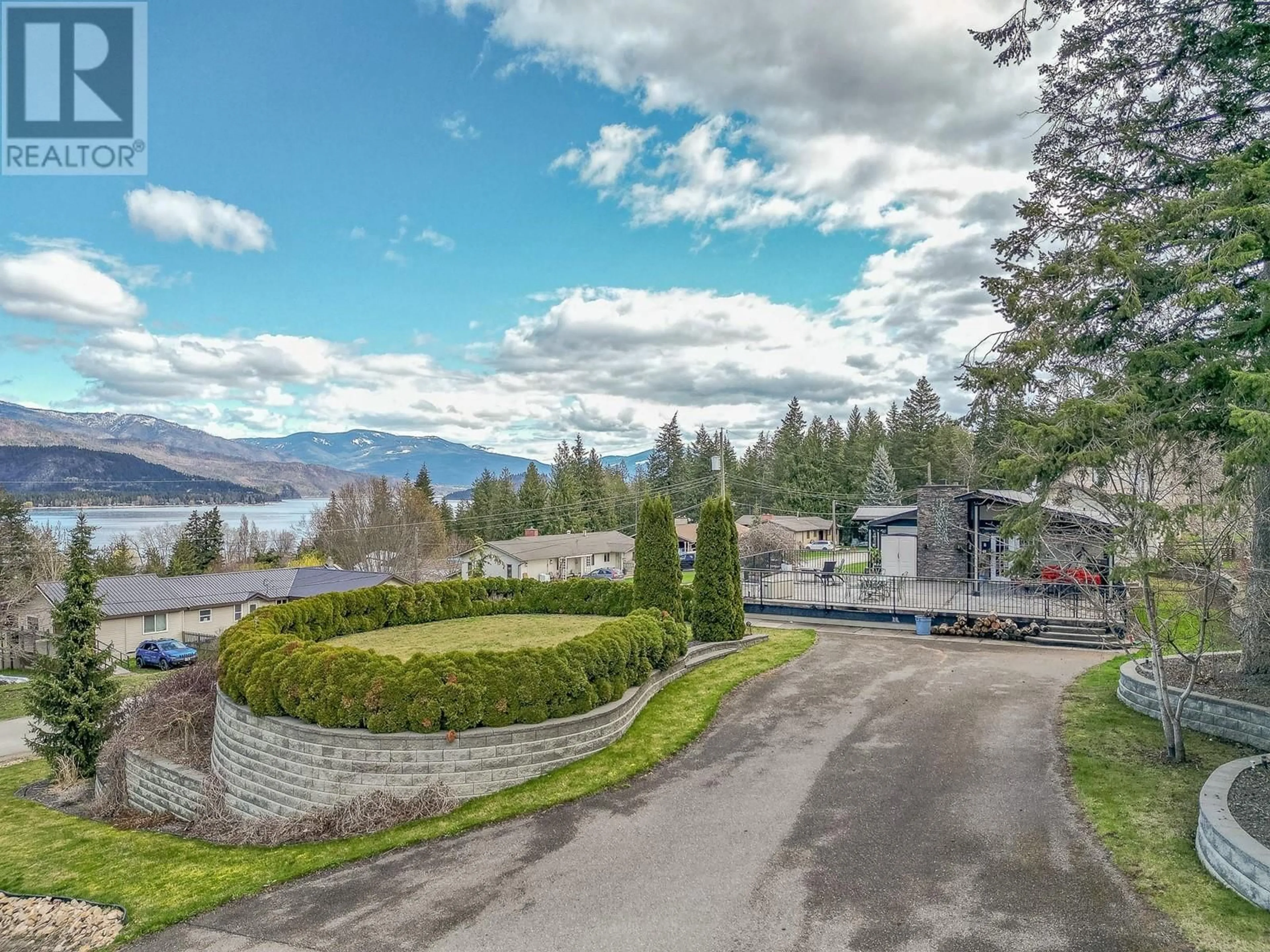 A pic from outside/outdoor area/front of a property/back of a property/a pic from drone, water/lake/river/ocean view for 1326 CORRIANO ROAD, Sorrento British Columbia V0E2W0