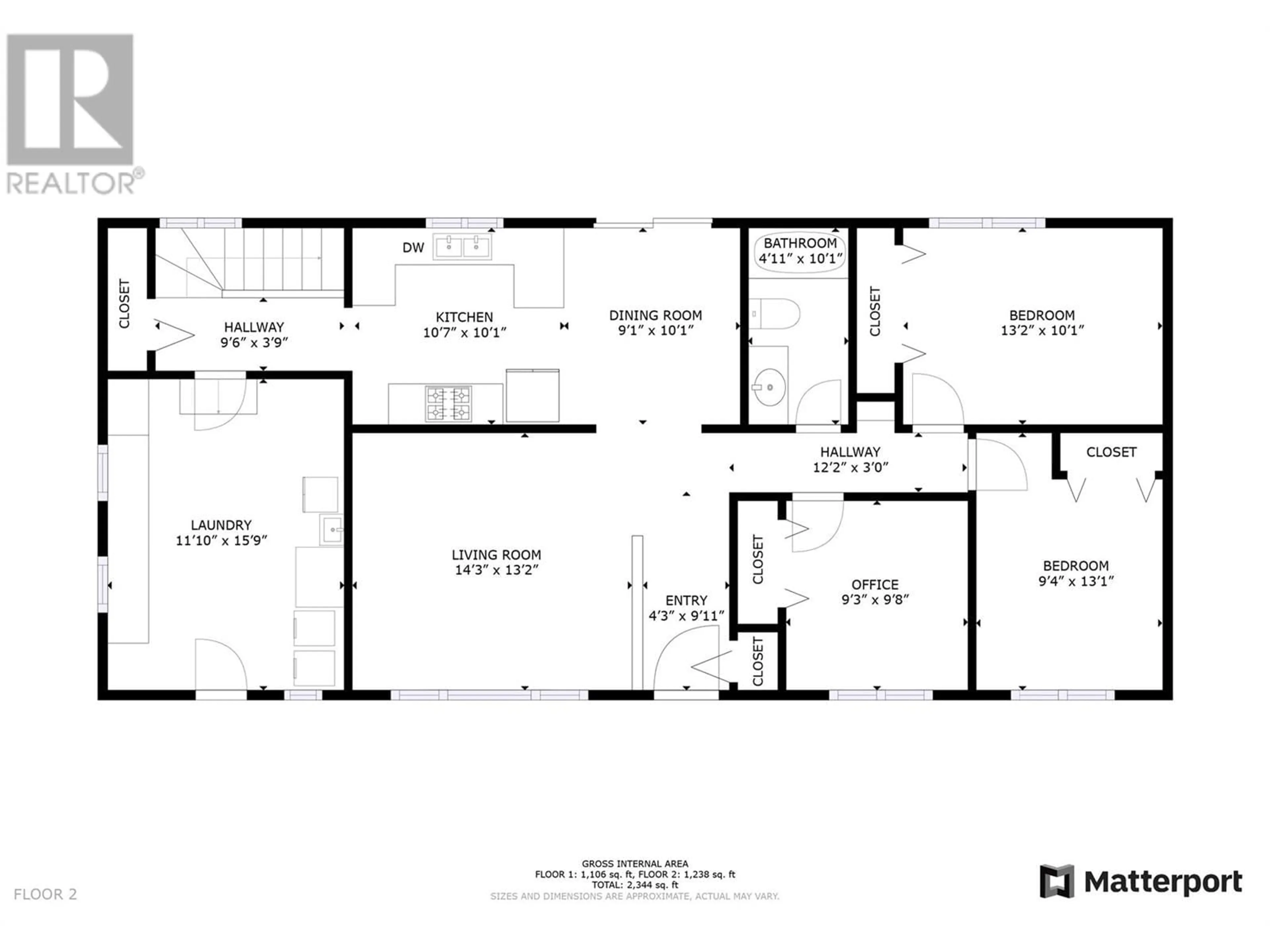 Floor plan for 3060 SUNNYVIEW ROAD, Vernon British Columbia V1H1B5