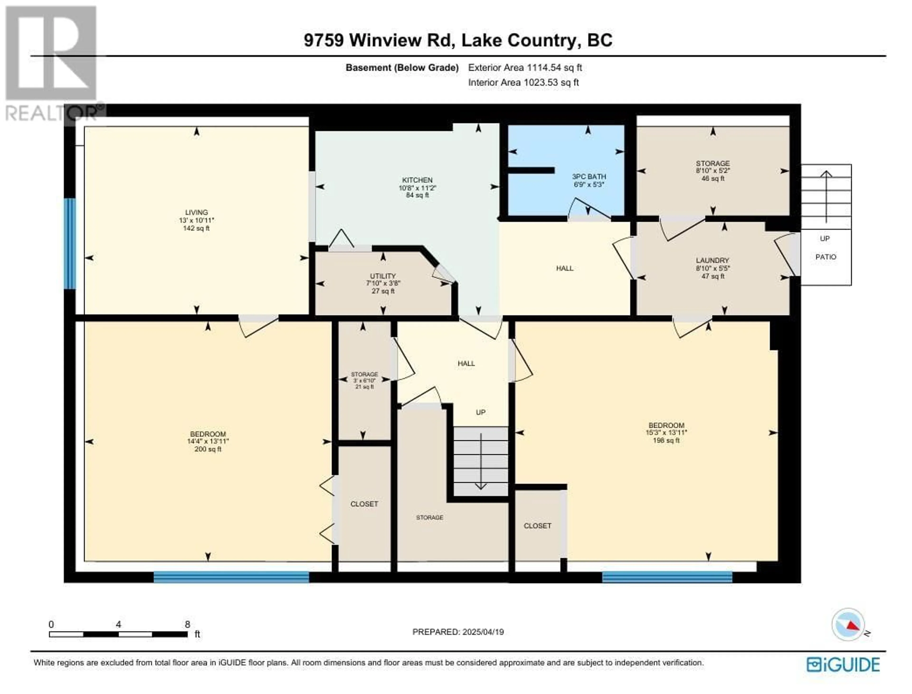 Floor plan for 9759 WINVIEW ROAD, Lake Country British Columbia V4V1L6