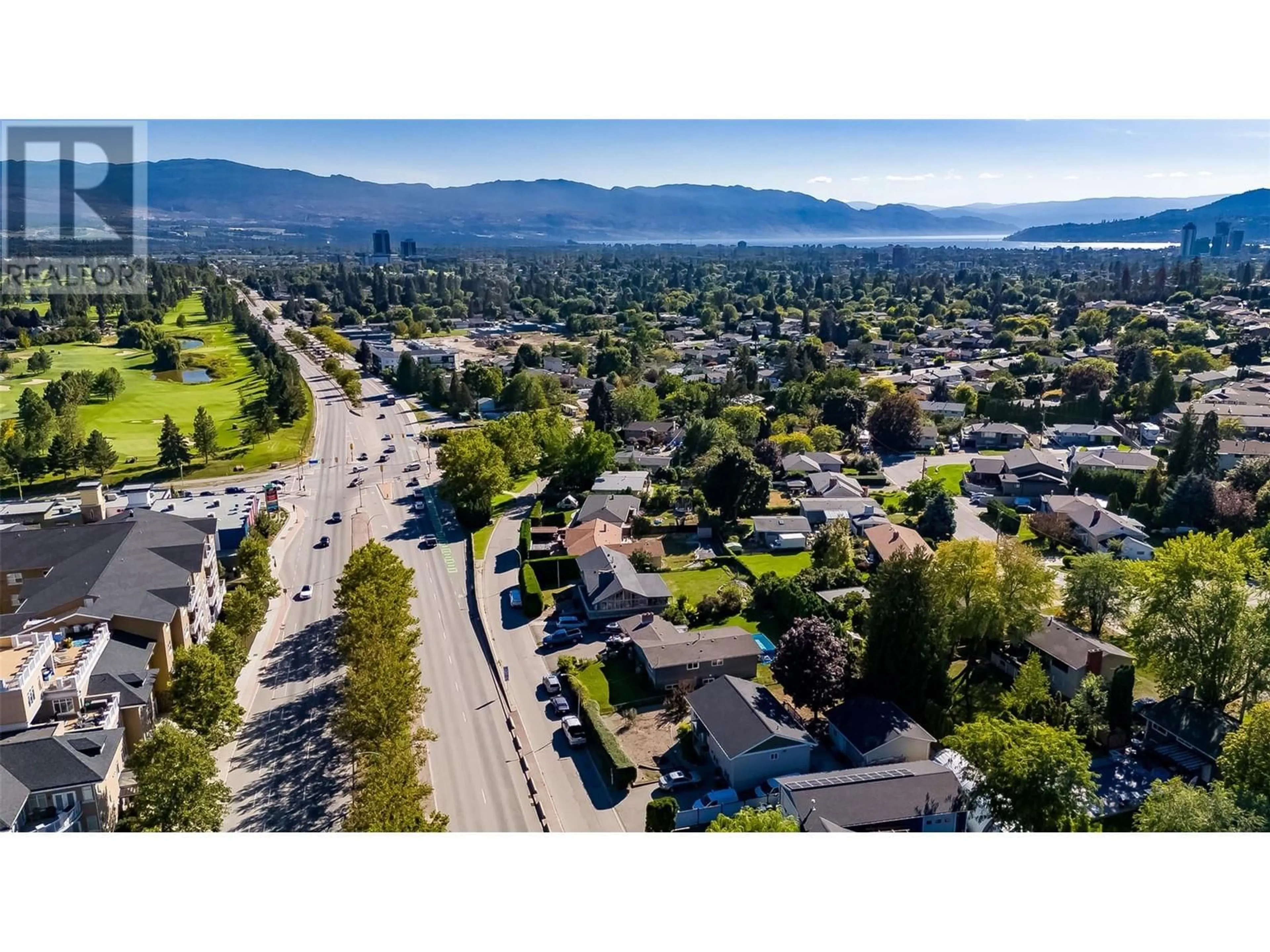 A pic from outside/outdoor area/front of a property/back of a property/a pic from drone, mountain view for 740 GLENMORE DRIVE, Kelowna British Columbia V1Y4N8
