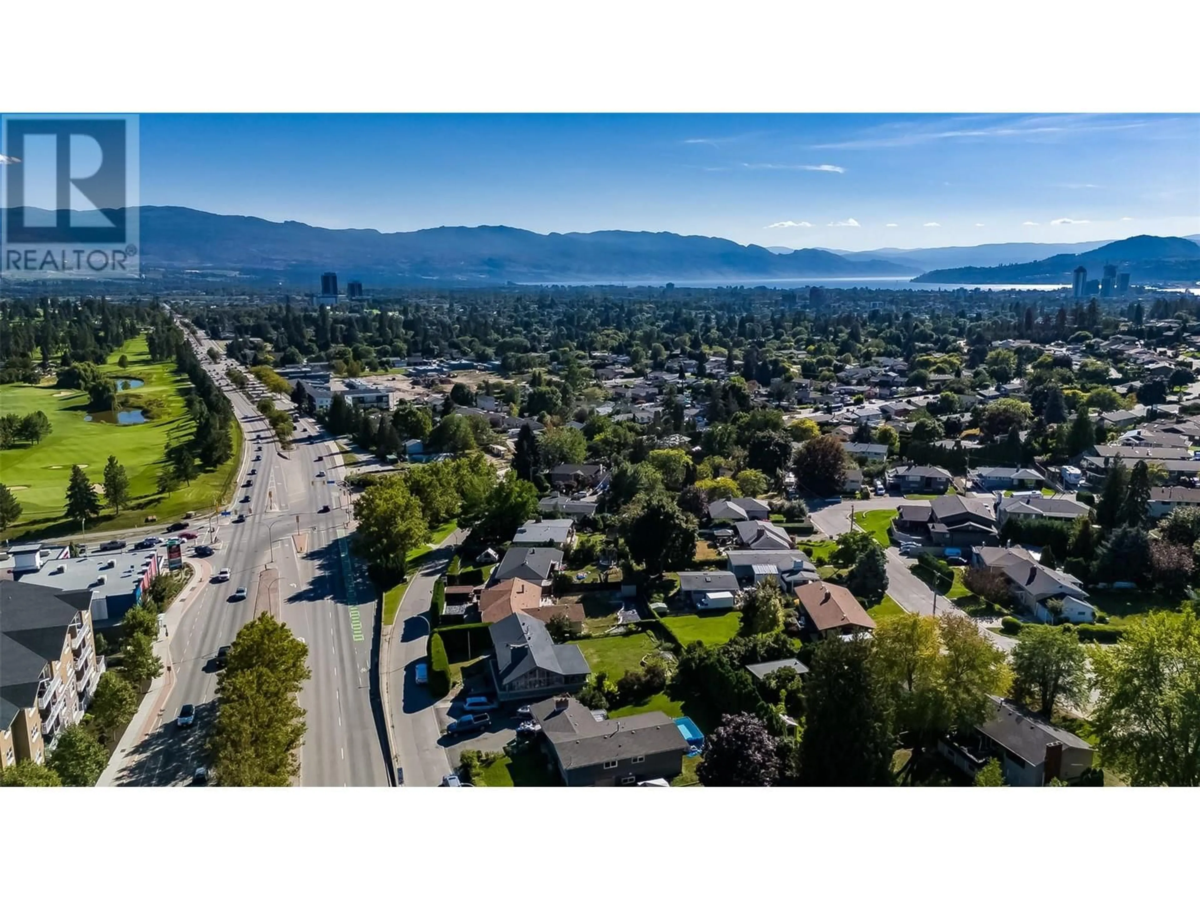 A pic from outside/outdoor area/front of a property/back of a property/a pic from drone, mountain view for 740 GLENMORE DRIVE, Kelowna British Columbia V1Y4N8