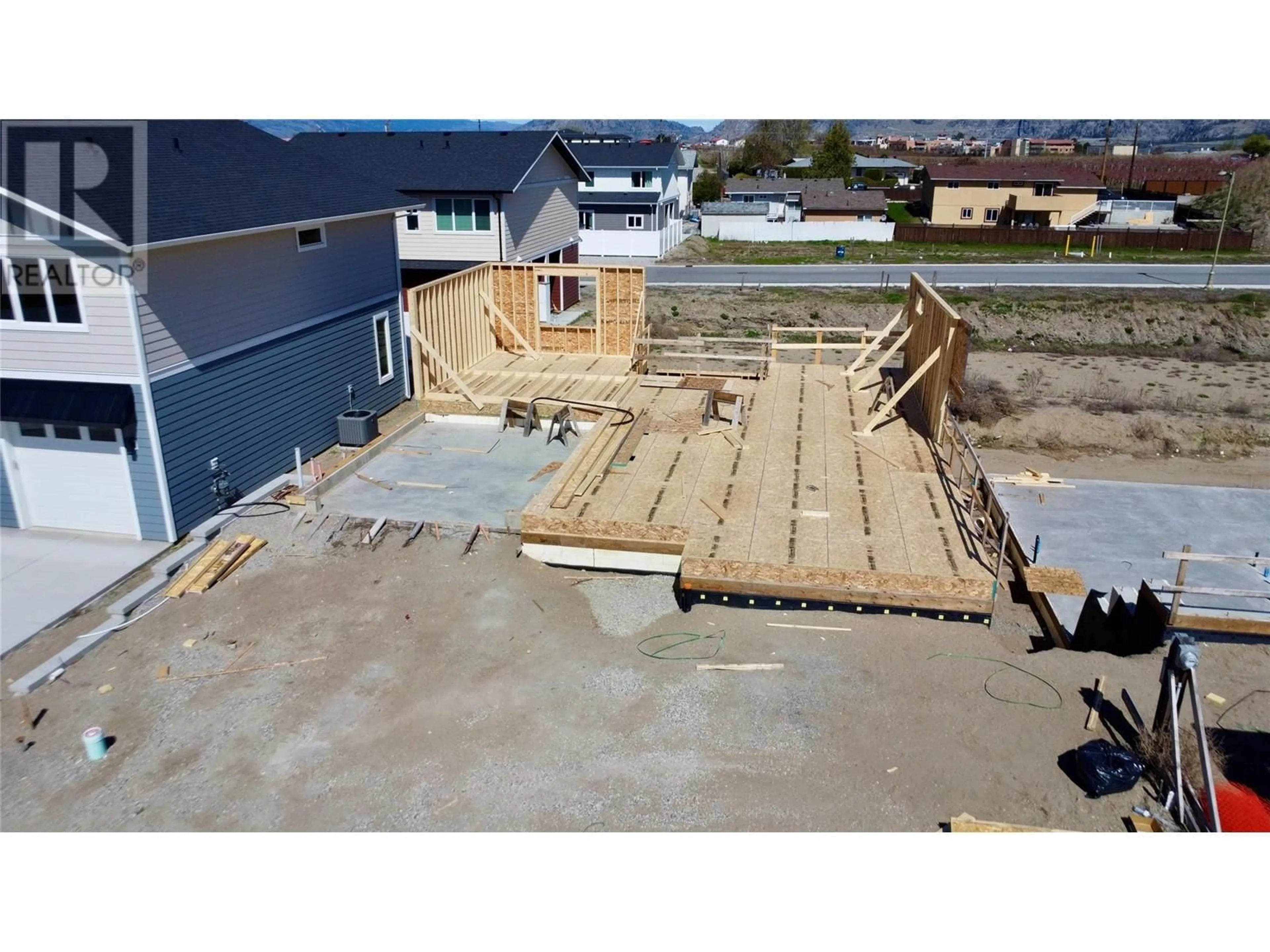 A pic from outside/outdoor area/front of a property/back of a property/a pic from drone, building for 6 WOOD DUCK WAY, Osoyoos British Columbia V0H1V5