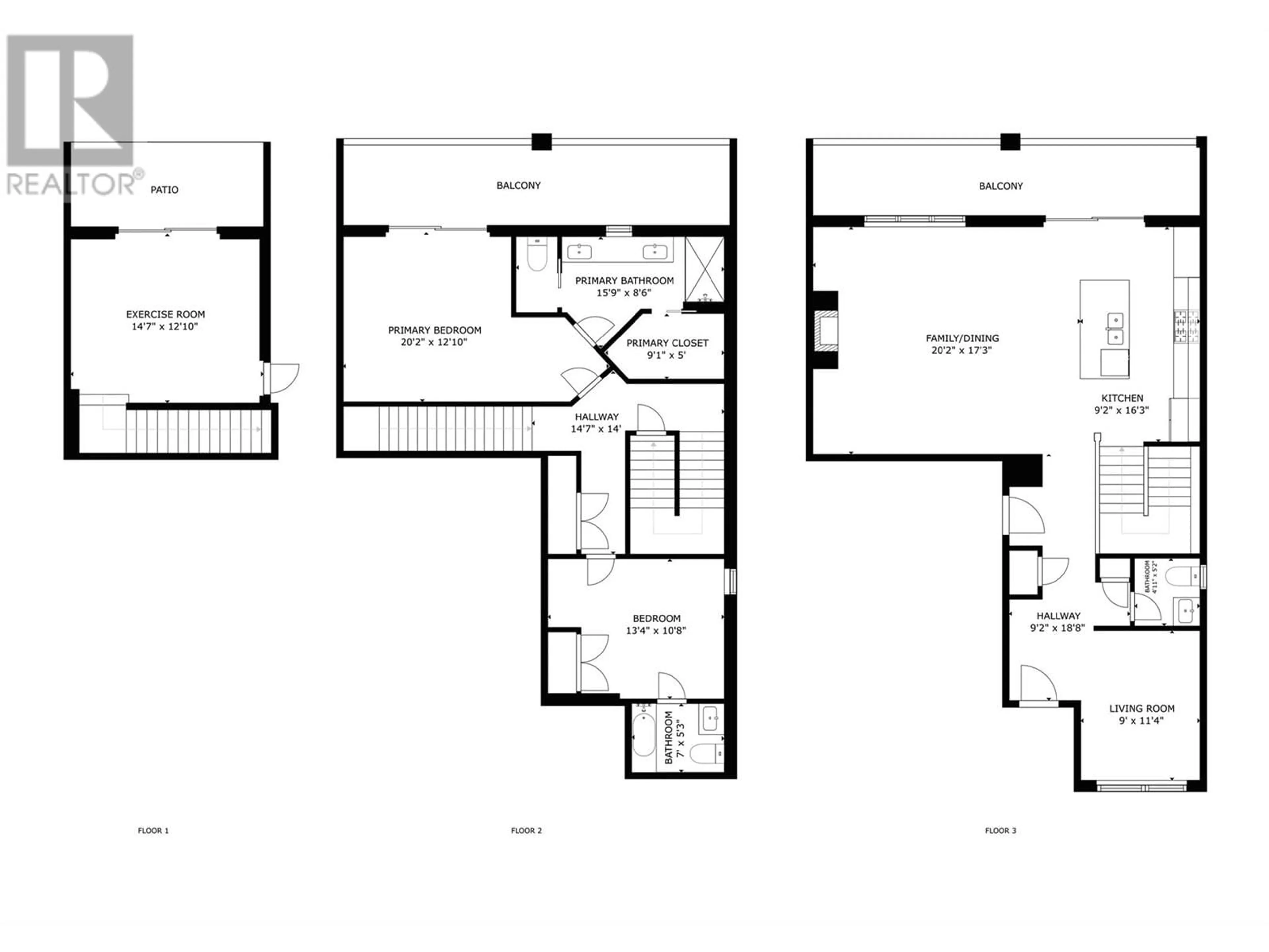 Floor plan for 1688 TOWER RANCH DRIVE, Kelowna British Columbia V1P1T2