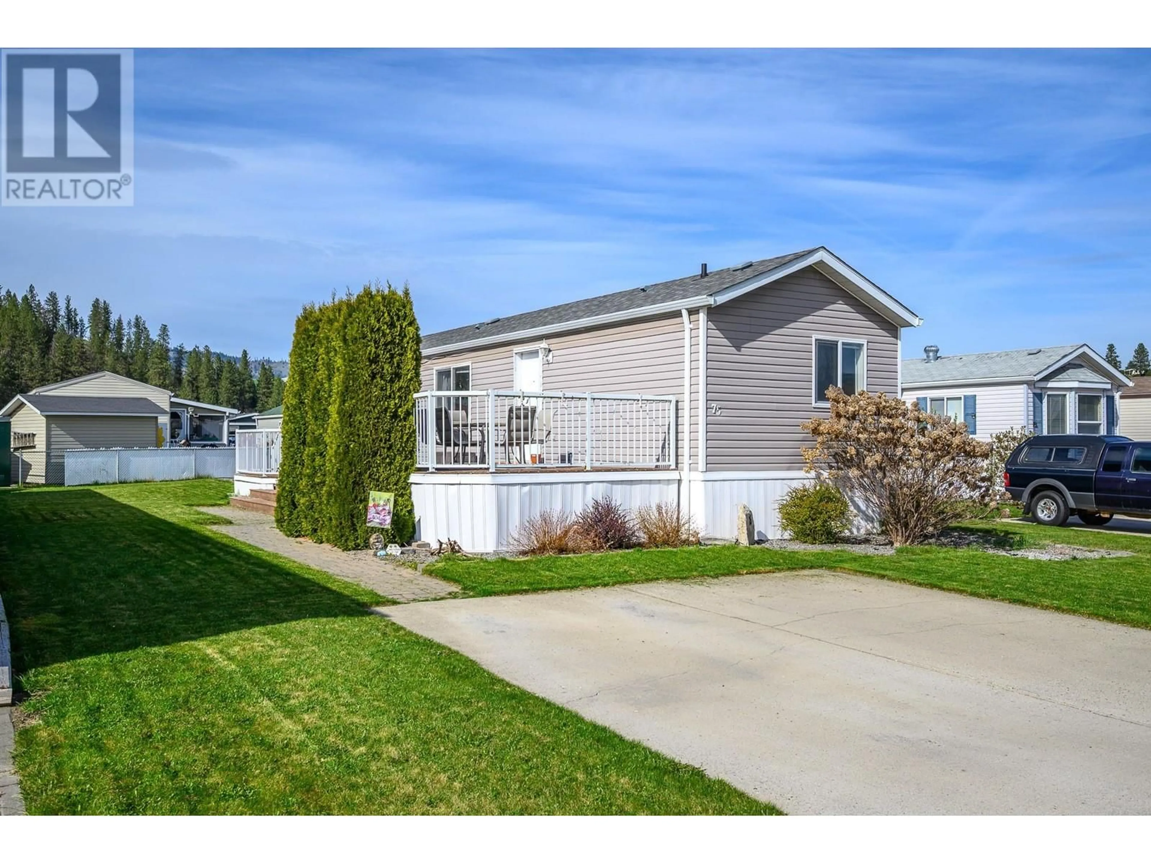 Home with vinyl exterior material, unknown for 75 - 12560 WESTSIDE ROAD, Vernon British Columbia V1H1S9