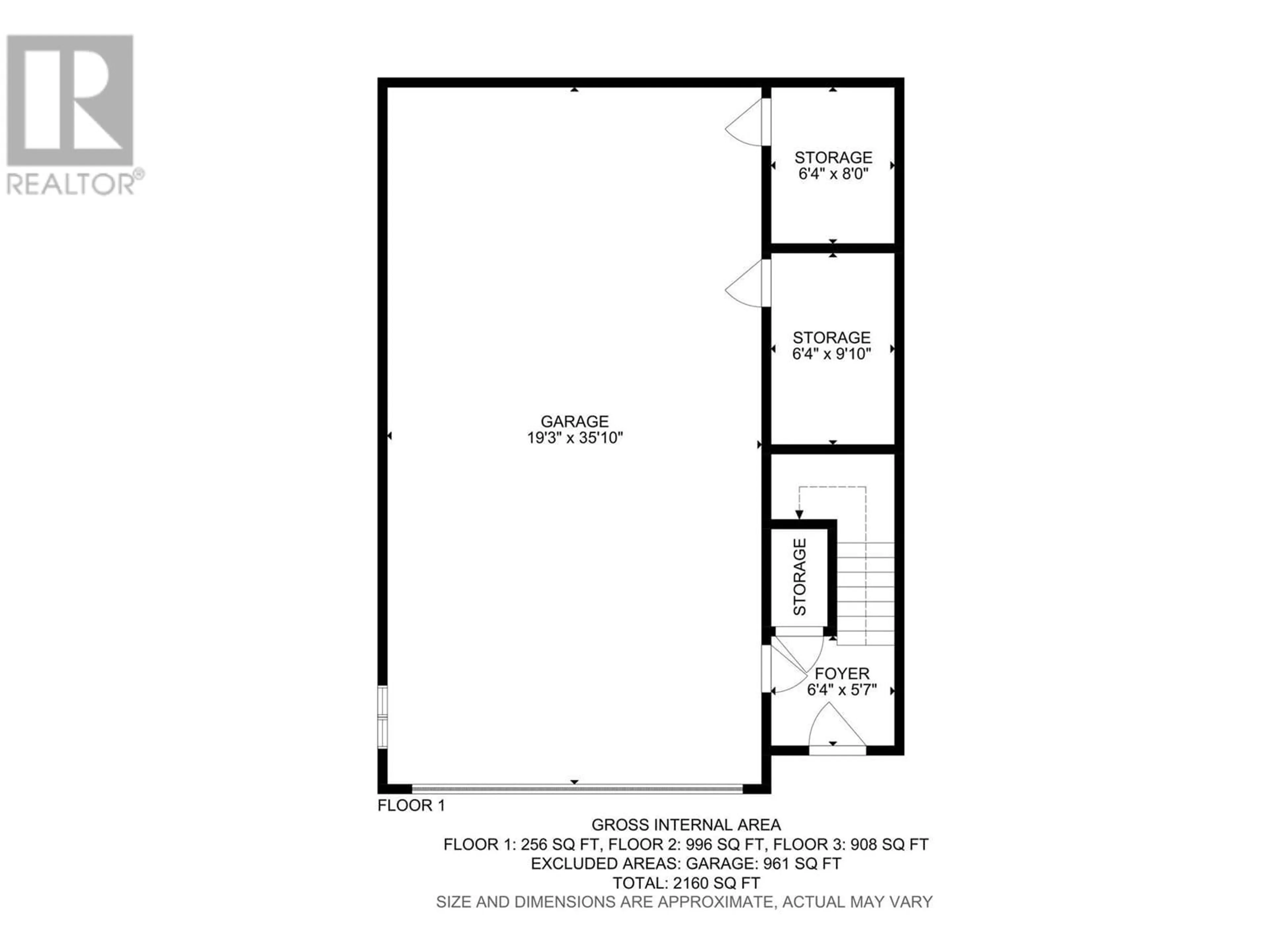 Floor plan for 1524 TOWER RANCH DRIVE, Kelowna British Columbia V1P1T8