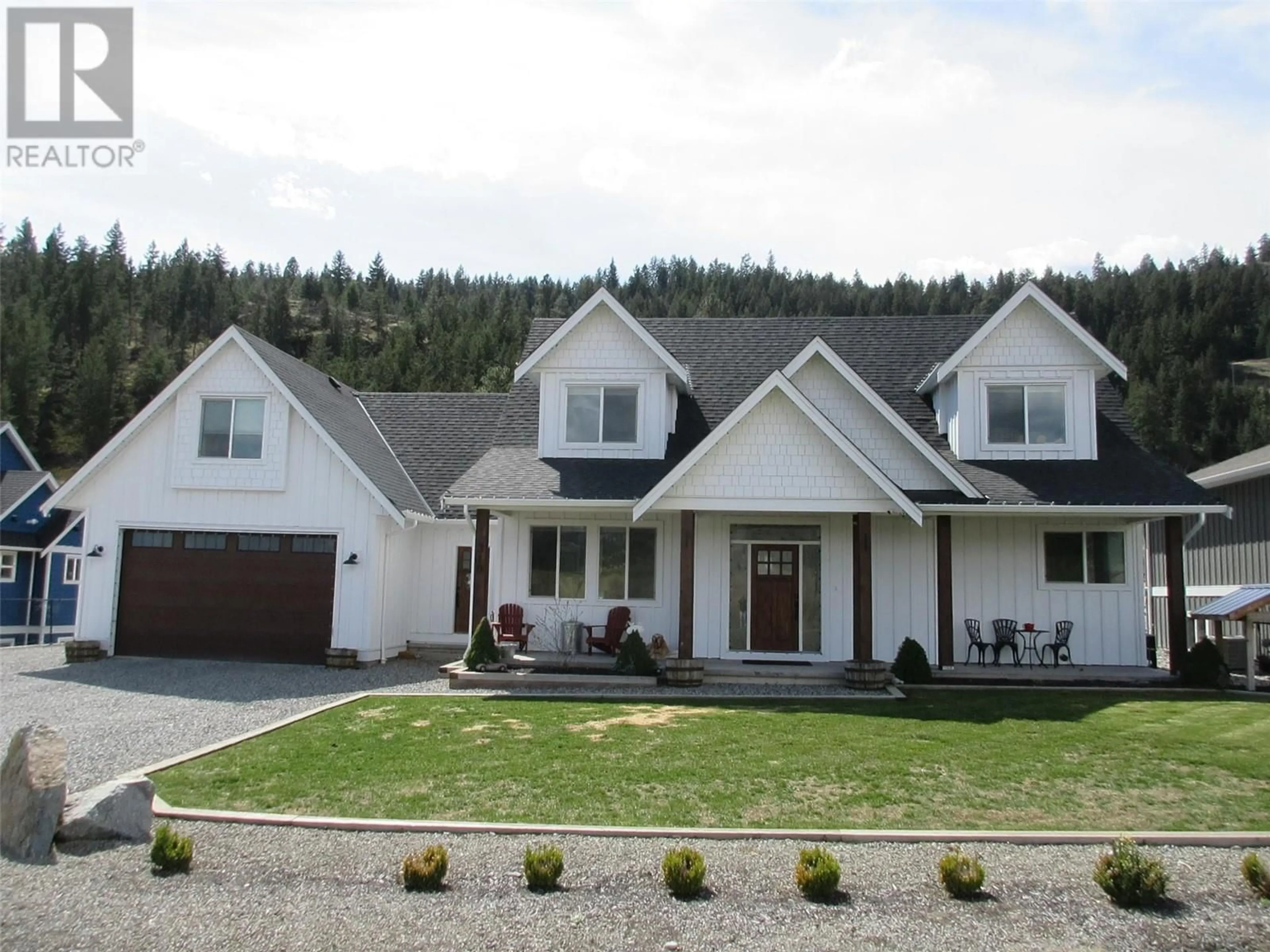 Home with vinyl exterior material, mountain view for 310 LINDLEY CREEK ROAD, Merritt British Columbia V1K1L4