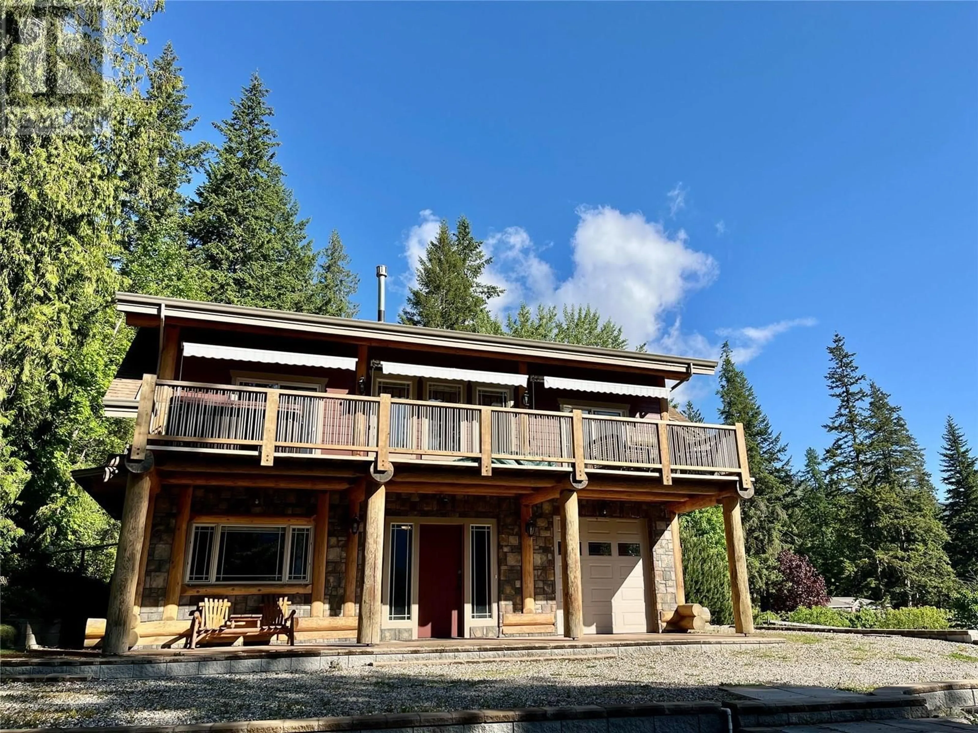 A pic from outside/outdoor area/front of a property/back of a property/a pic from drone, unknown for 2030 SOLSQUA - SICAMOUS ROAD, Sicamous British Columbia V0E2V4