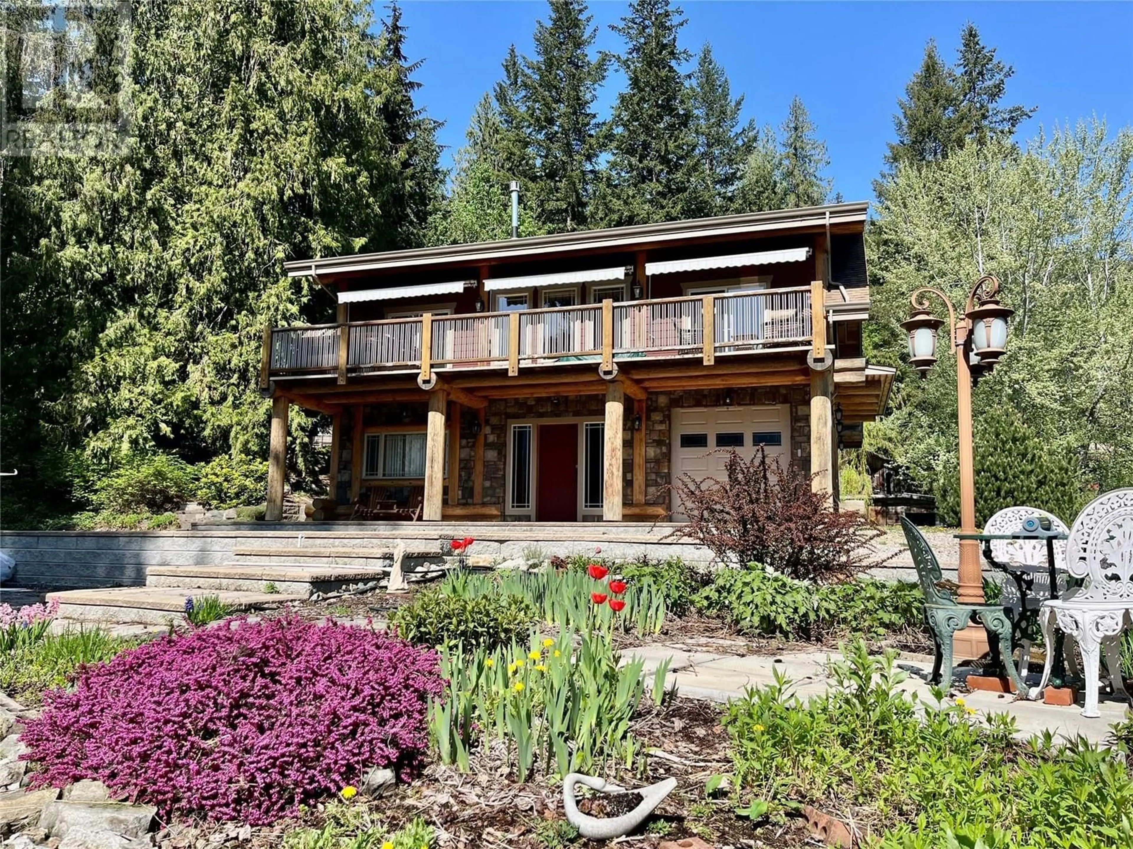A pic from outside/outdoor area/front of a property/back of a property/a pic from drone, unknown for 2030 SOLSQUA - SICAMOUS ROAD, Sicamous British Columbia V0E2V4