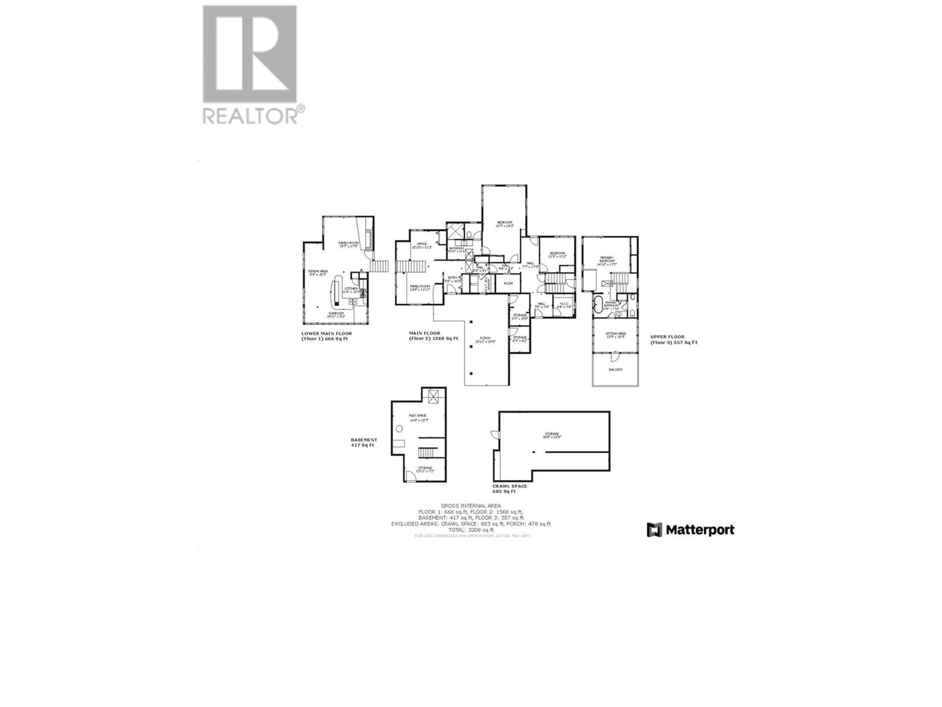 Floor plan for 239 STEPPING STONES CRESCENT, Spallumcheen British Columbia V1H1X2