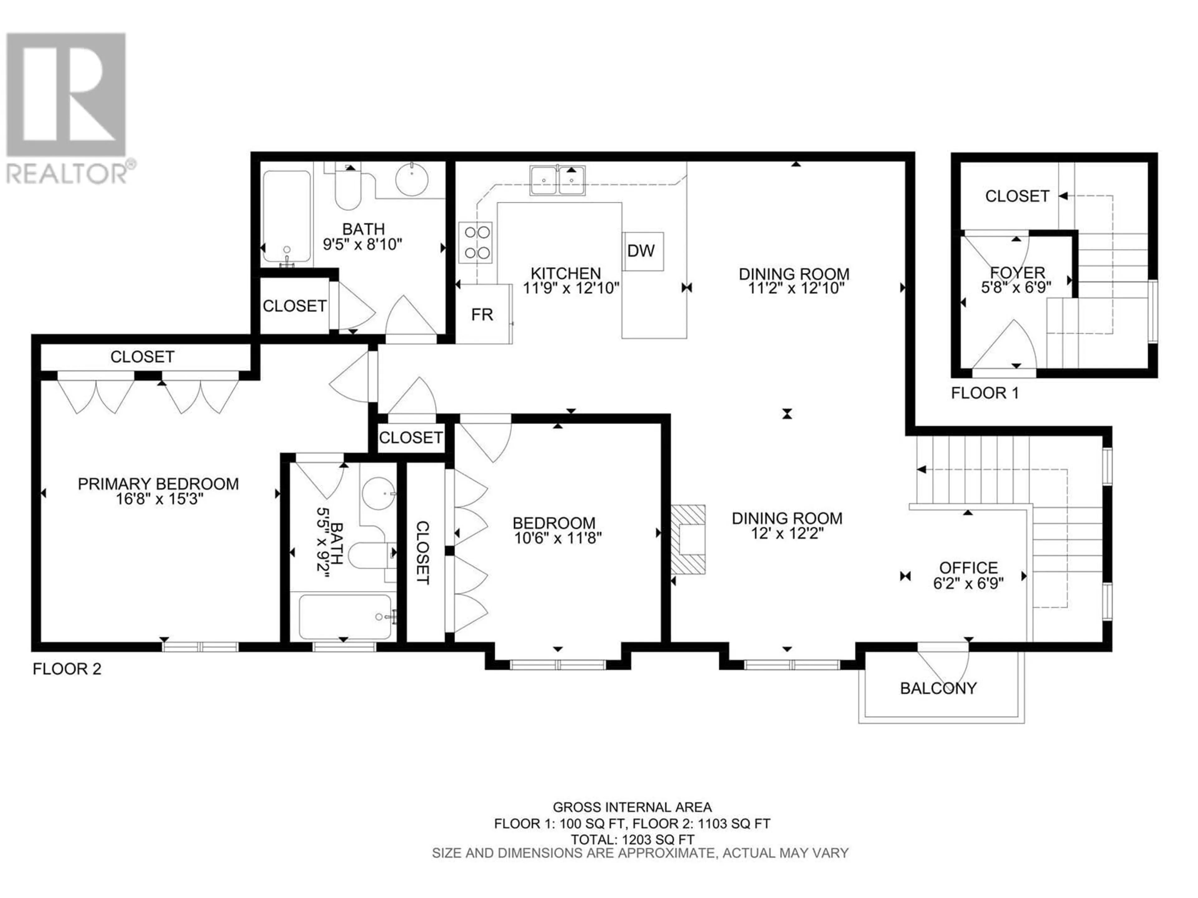 Floor plan for 227 - 511 YATES ROAD, Kelowna British Columbia V1V2X2