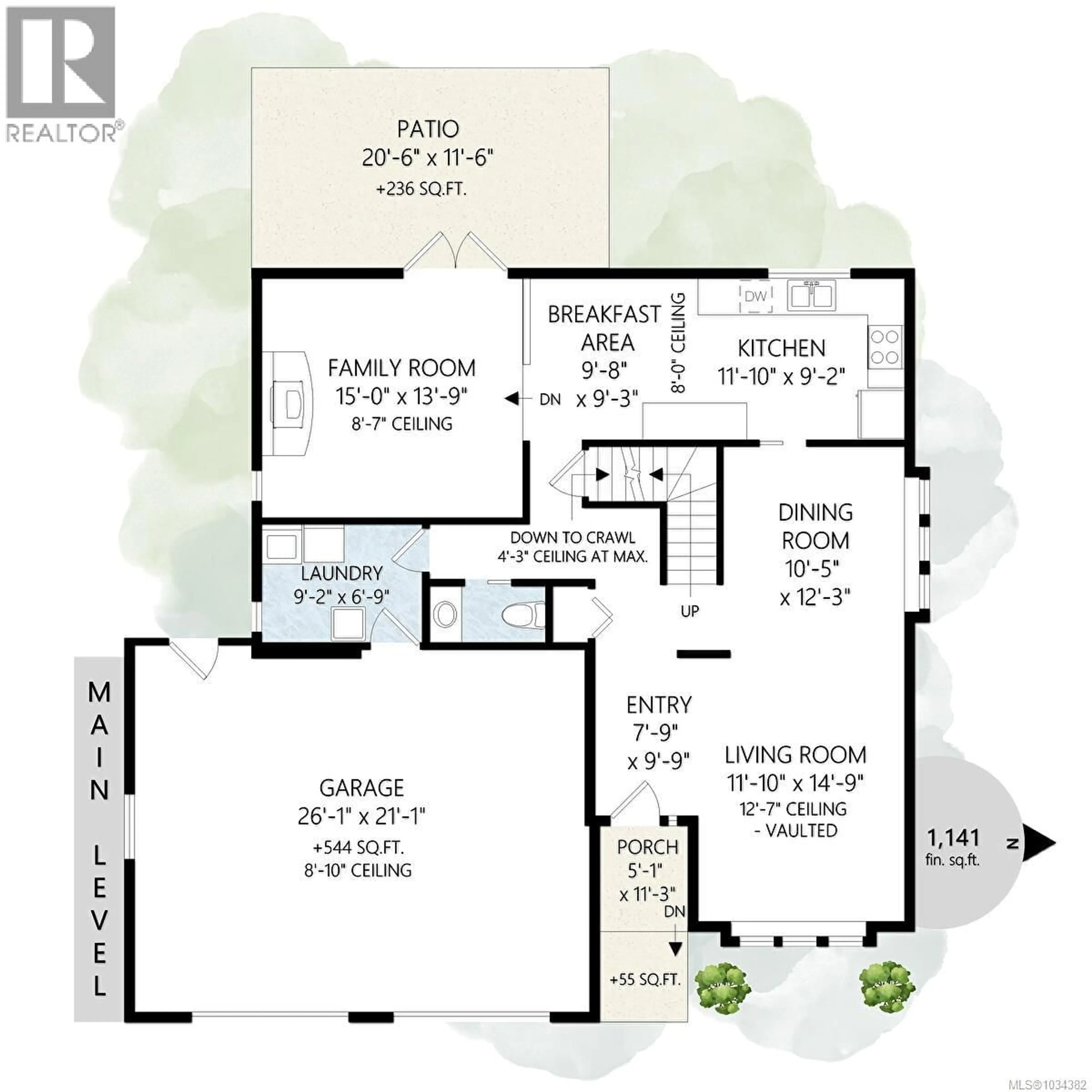 Floor plan for 810 COLONIA DRIVE, Ladysmith British Columbia V9G1N3