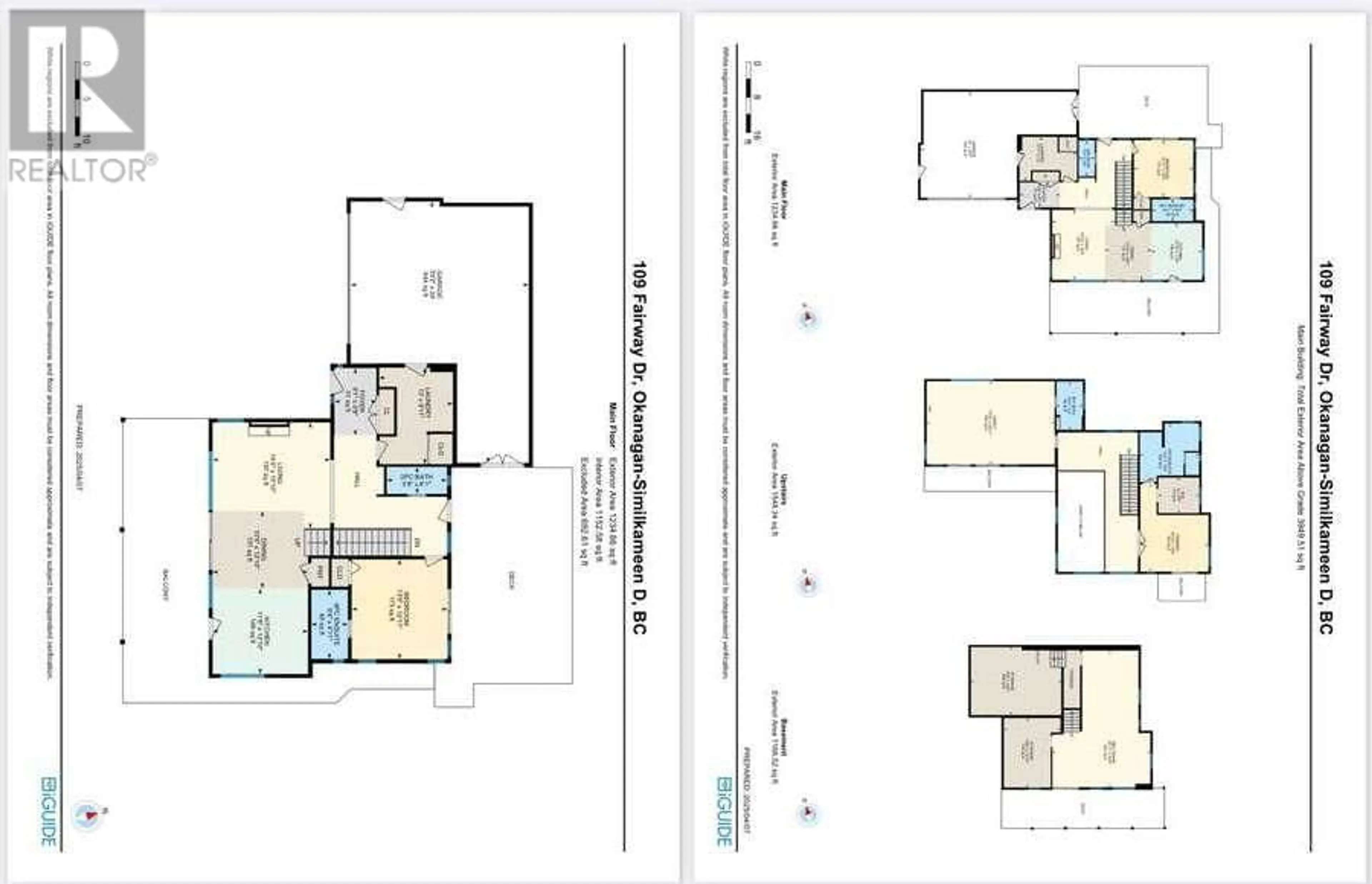 Floor plan for 109 FAIRWAY DRIVE, Kaleden British Columbia V0H1K0