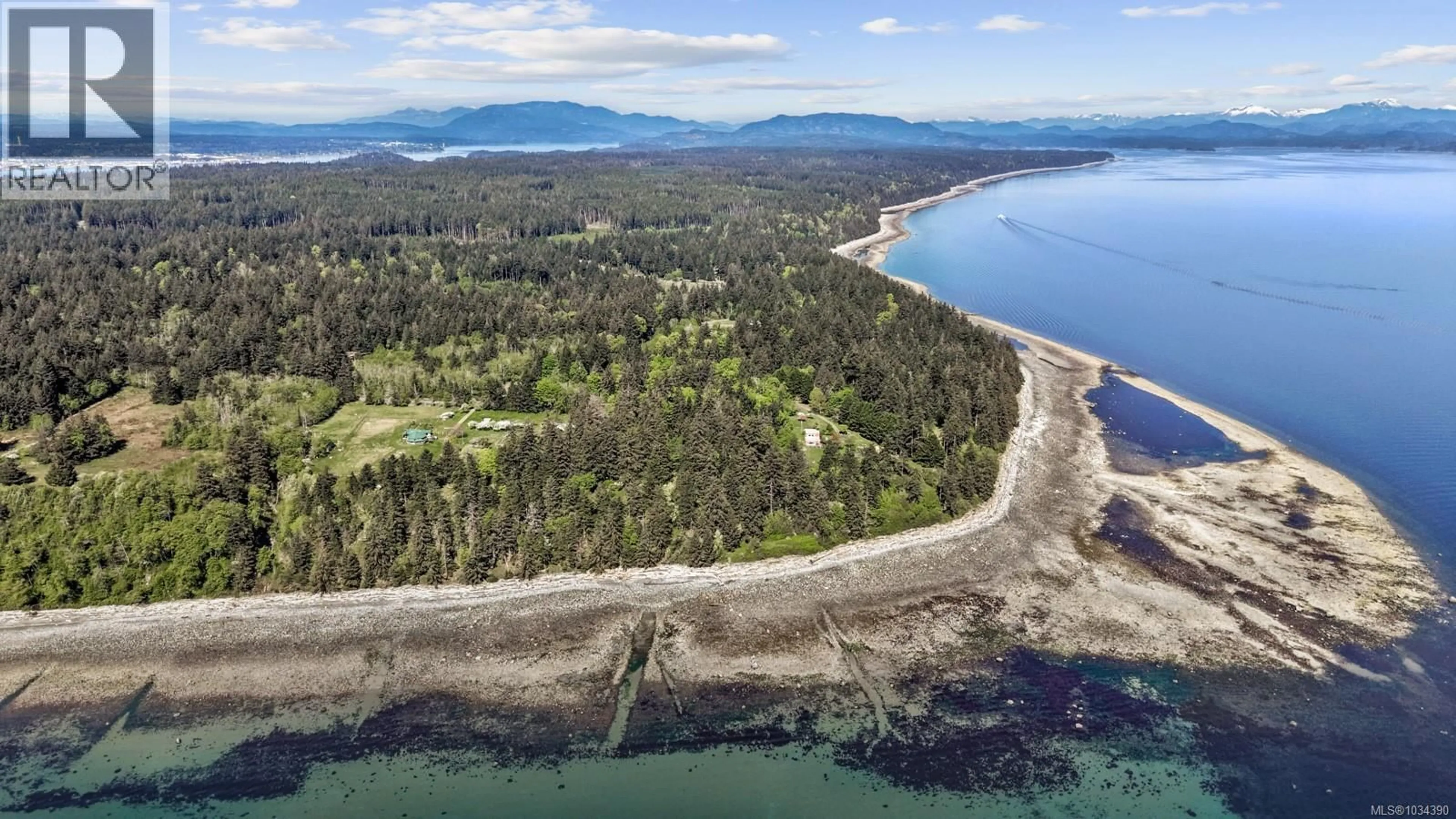 A pic from outside/outdoor area/front of a property/back of a property/a pic from drone, water/lake/river/ocean view for 264 SUTIL ROAD, Quadra Island British Columbia V0P0A8