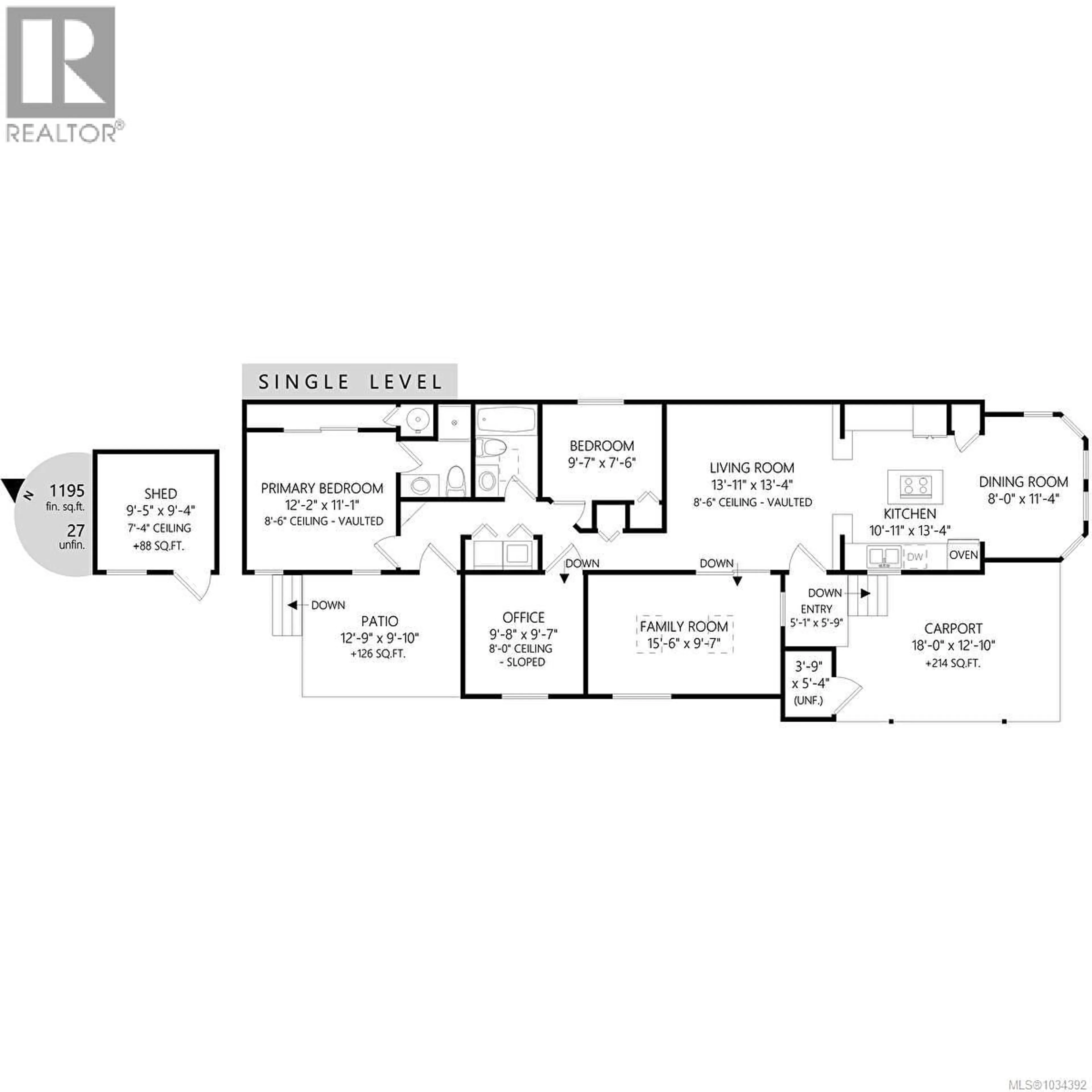 Floor plan for 84 - 7583 CENTRAL SAANICH ROAD, Central Saanich British Columbia V8M2B6