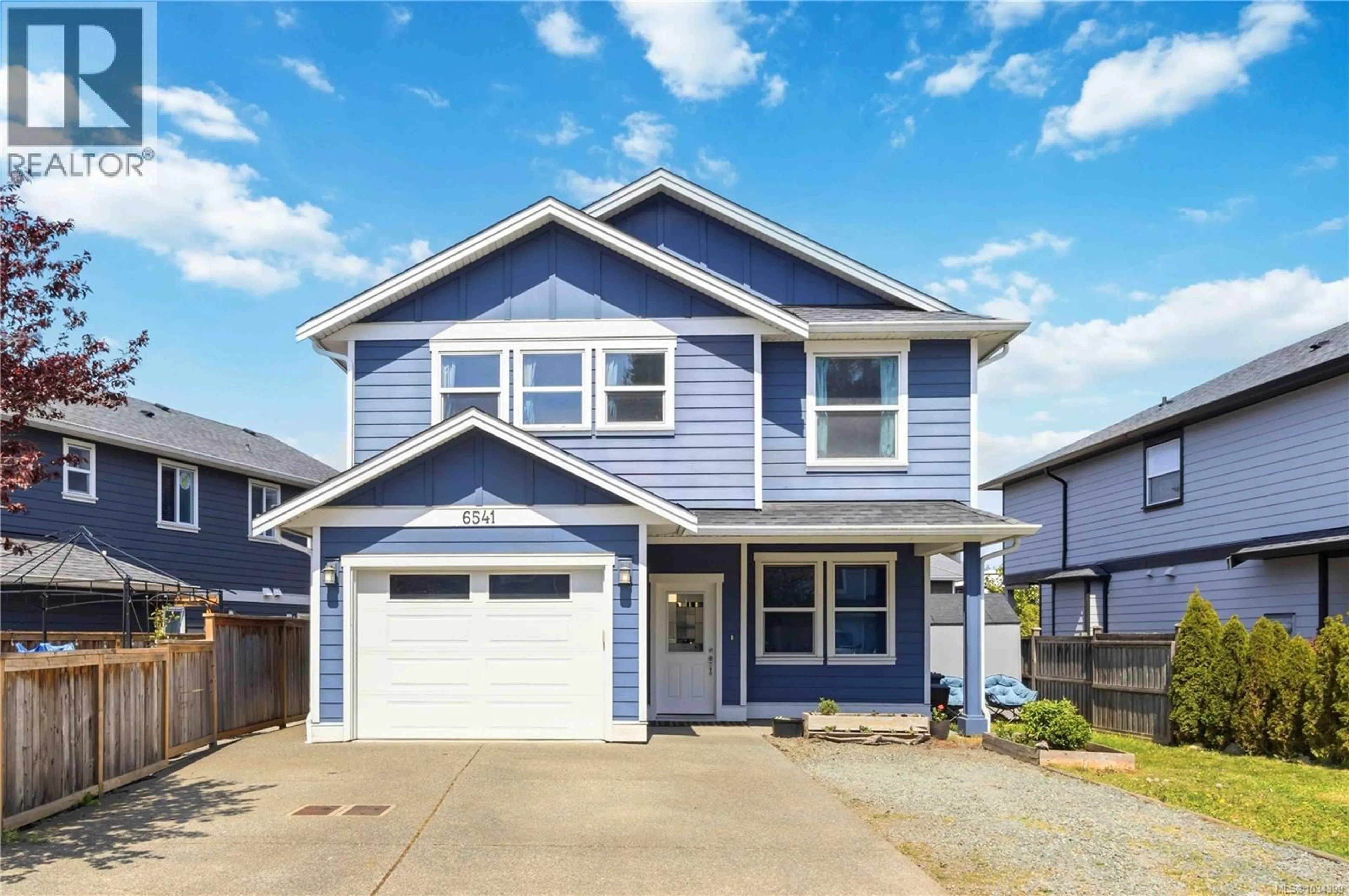 Home with vinyl exterior material, street for 6541 STEEPLE CHASE, Sooke British Columbia V9Z0W3