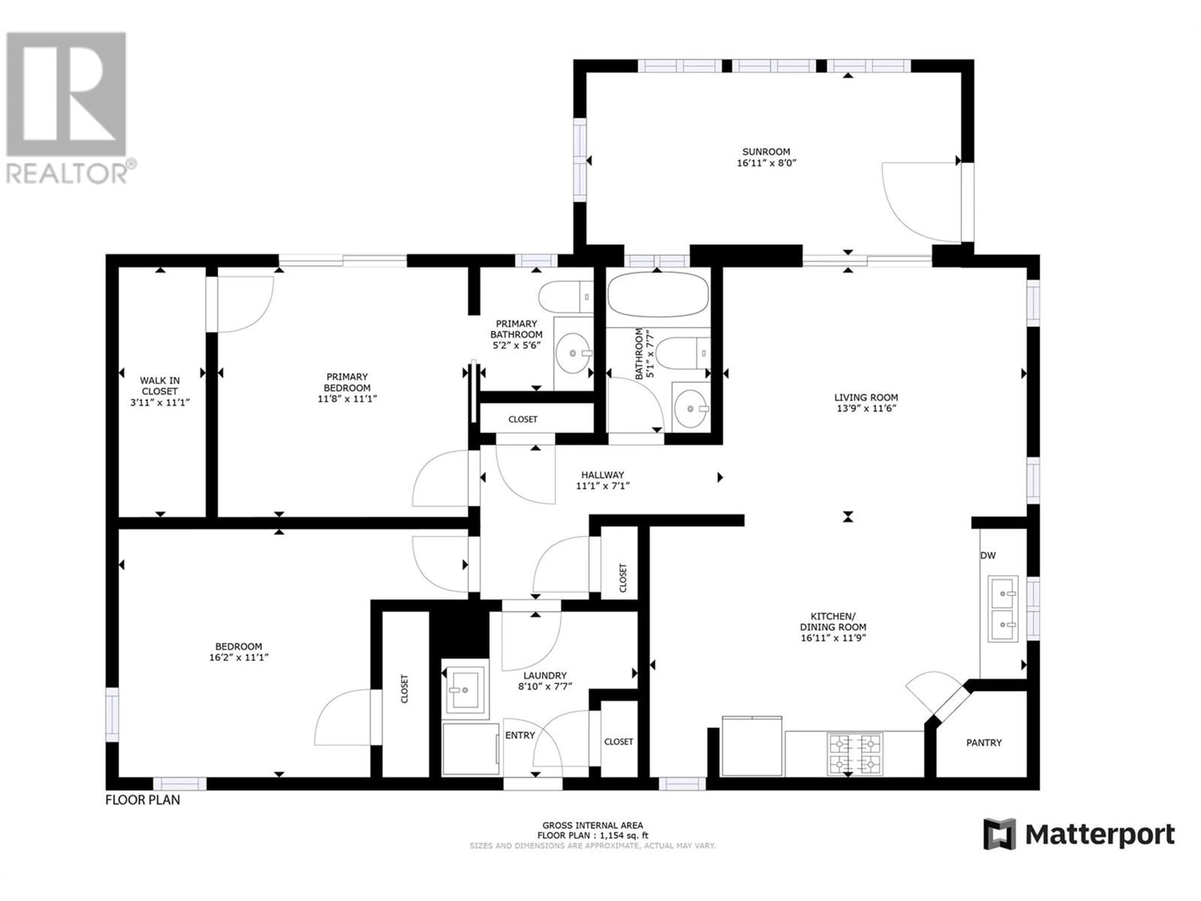 Floor plan for 4 - 12069 WESTSIDE ROAD, Vernon British Columbia V1H2A5
