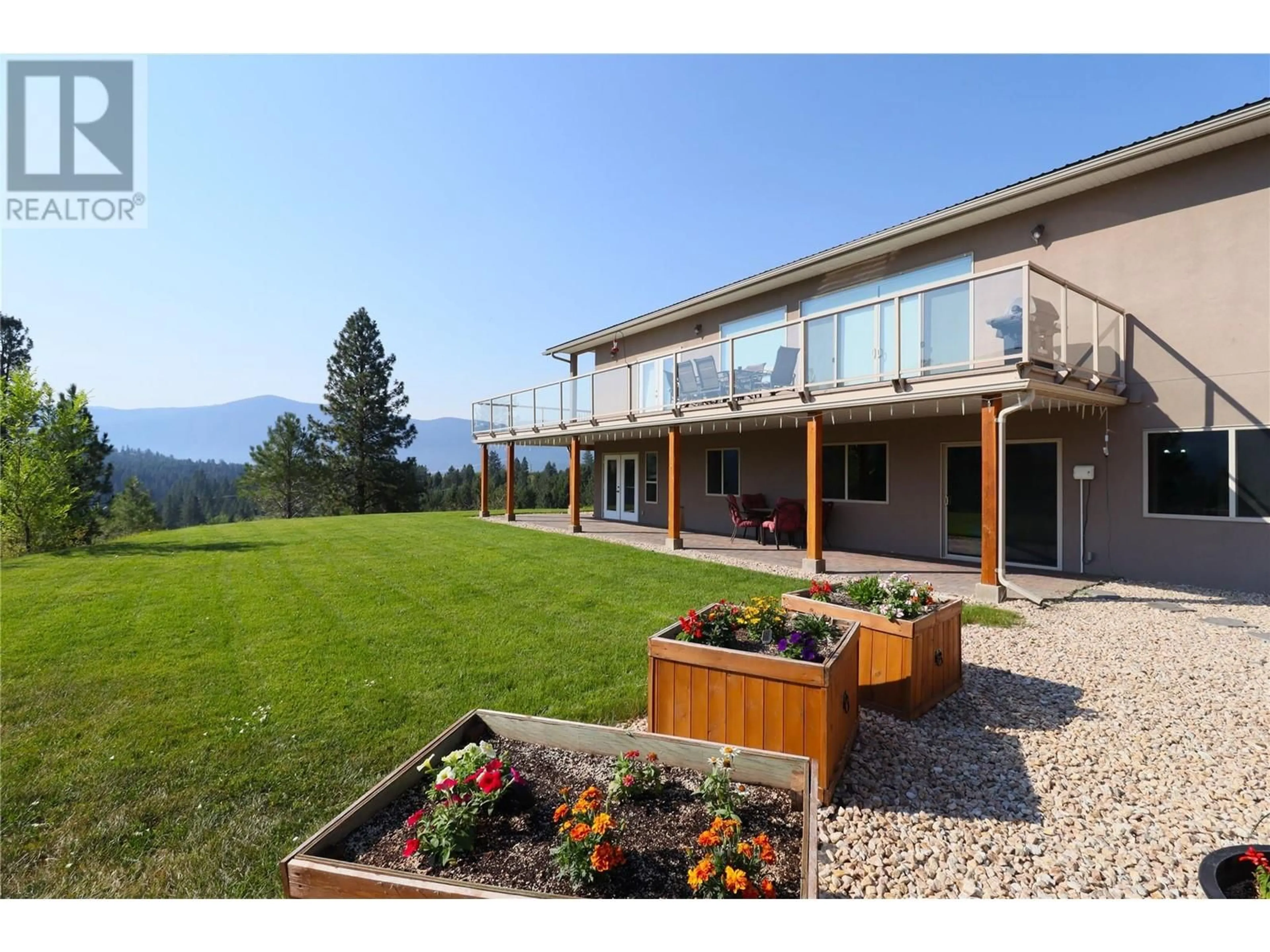 Patio, mountain view for 3285 EAGLE RIDGE ROAD, Grand Forks British Columbia V0H1H2