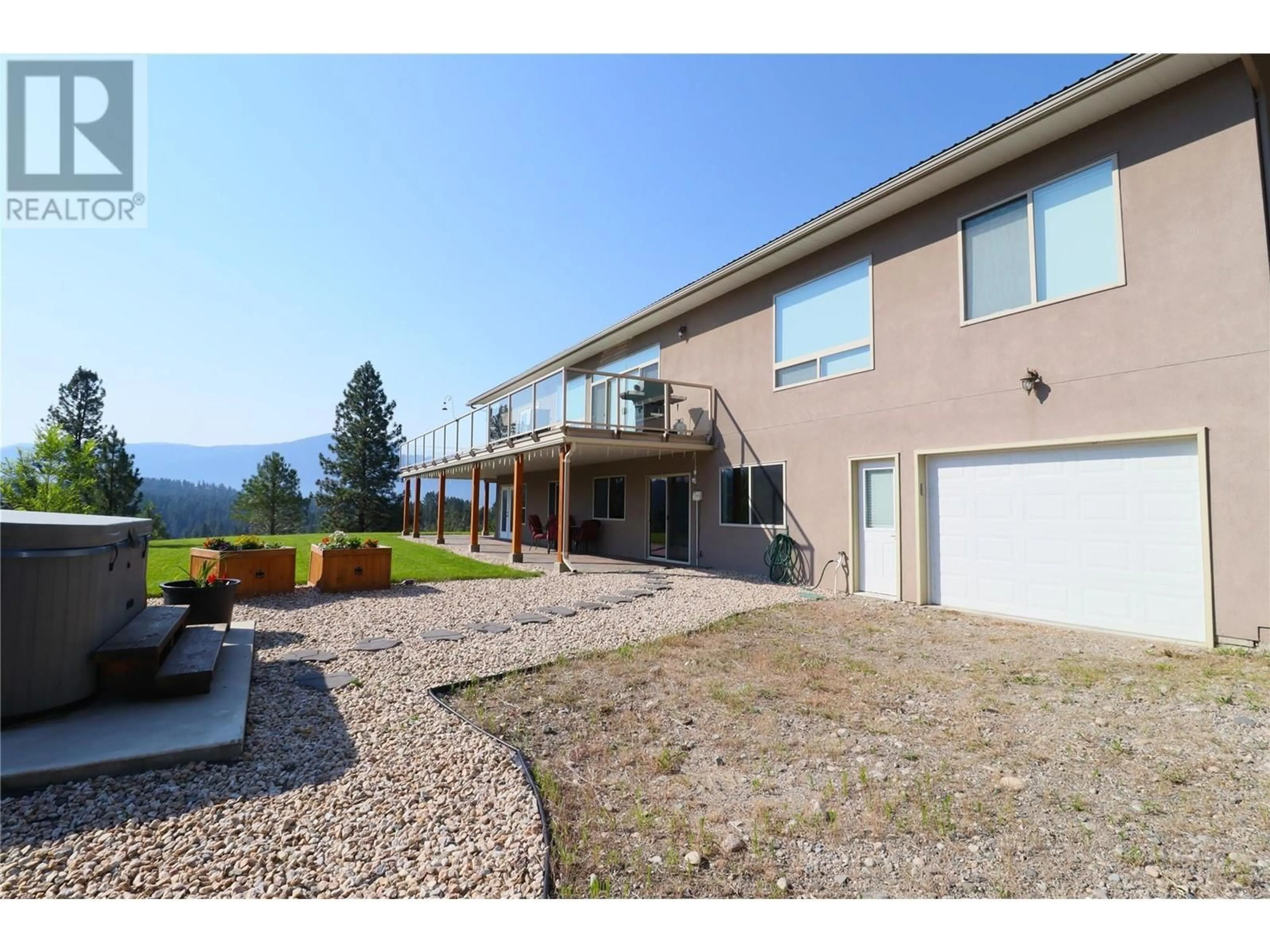 A pic from outside/outdoor area/front of a property/back of a property/a pic from drone, mountain view for 3285 EAGLE RIDGE ROAD, Grand Forks British Columbia V0H1H2