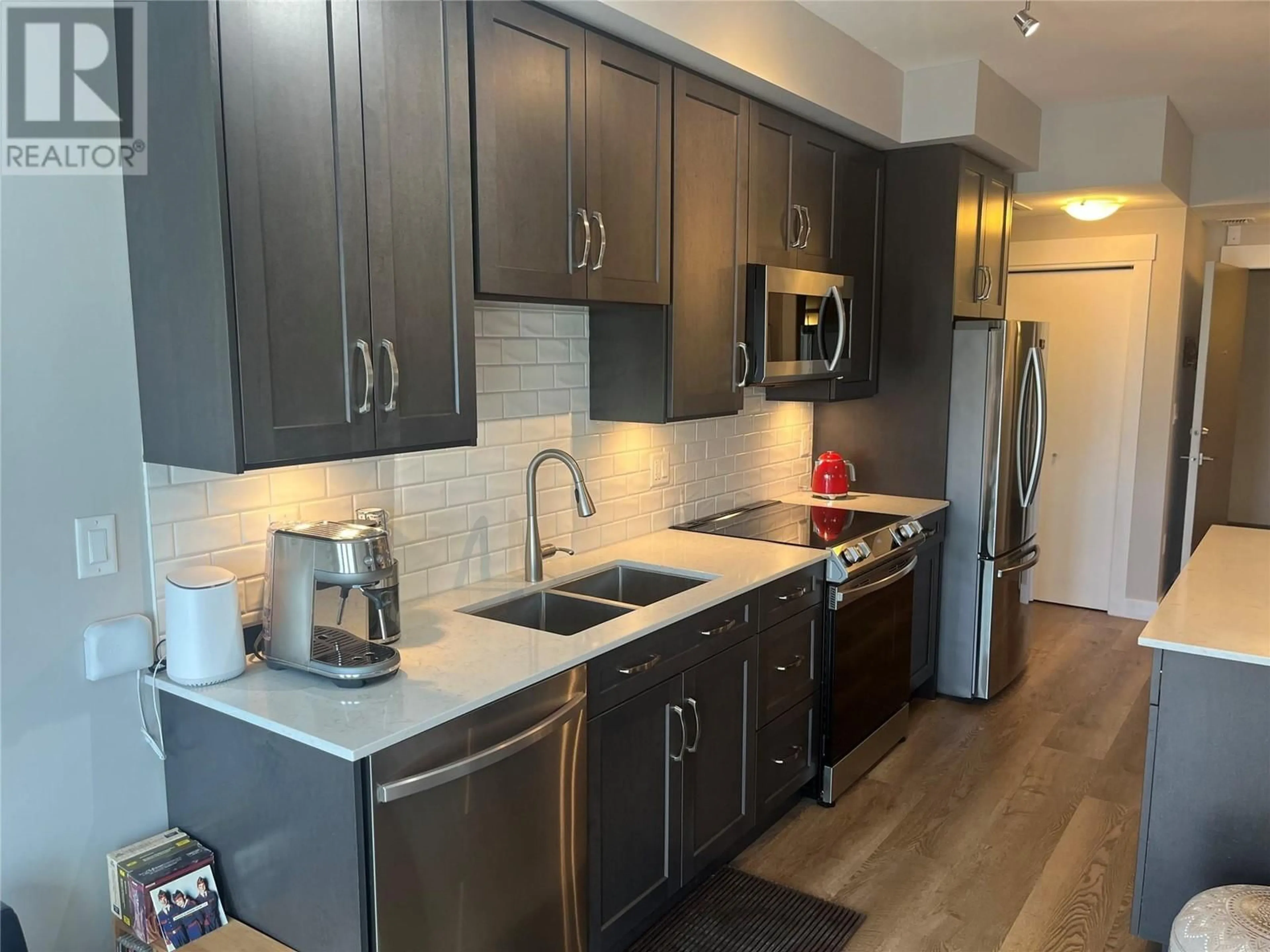 Open concept kitchen, unknown for 2315 - 1030 TALASA WAY, Kamloops British Columbia V2H1R1